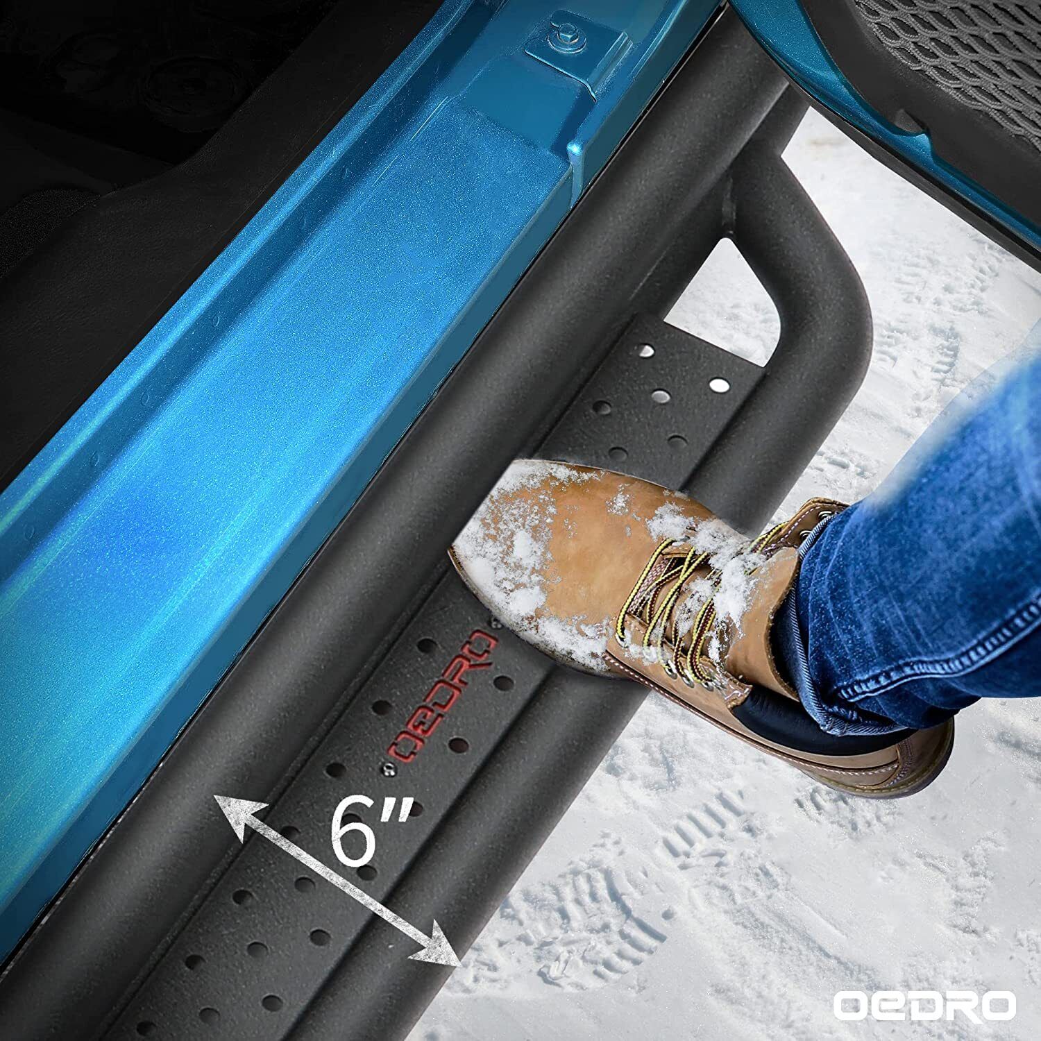 6'' Running Boards for 2022-2026 Toyota Tundra CrewMax Cab Nerf Bars Side Steps - Image 7