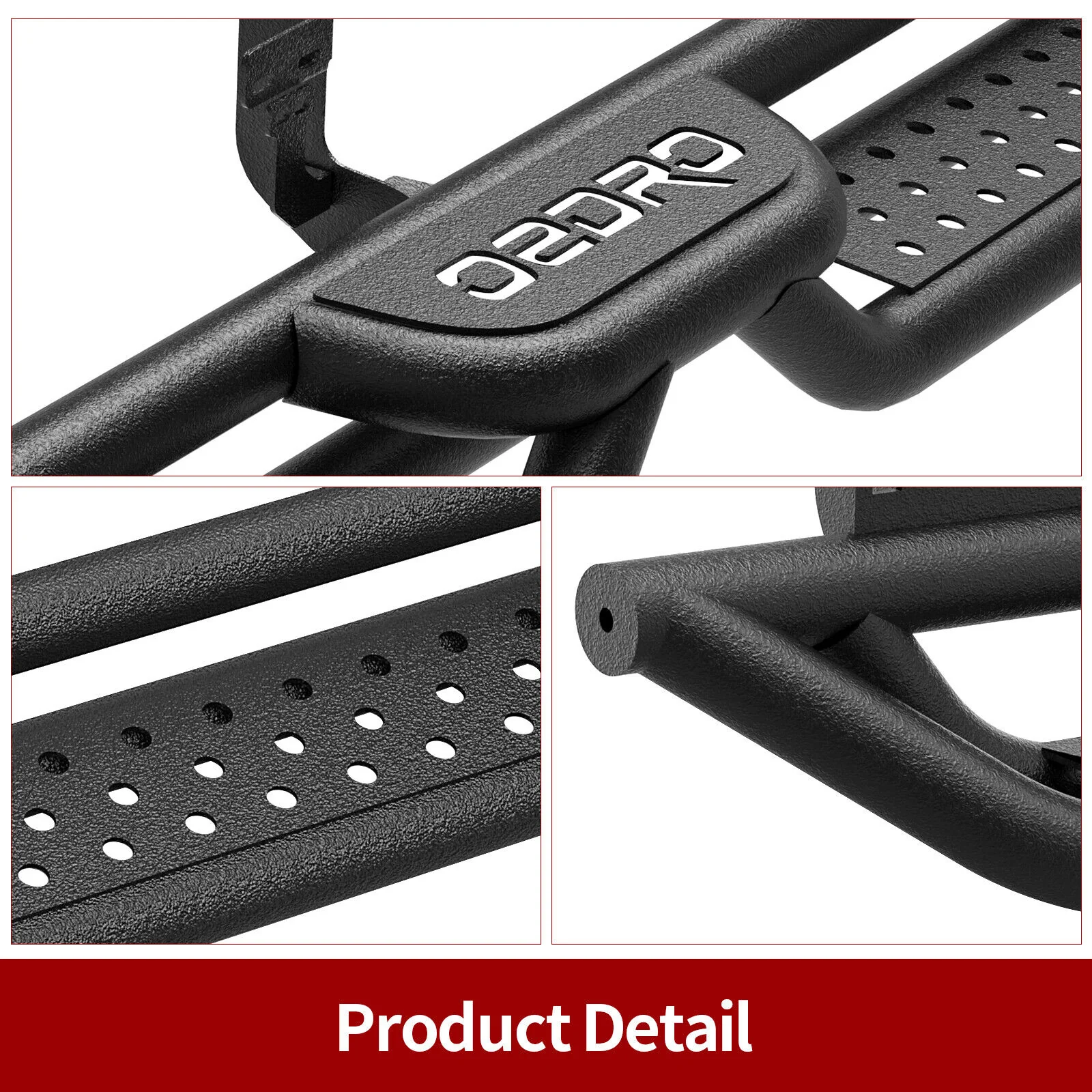6'' Running Boards for 2022-2026 Toyota Tundra Double Cab Drop Bars Truck Side Steps - Image 6
