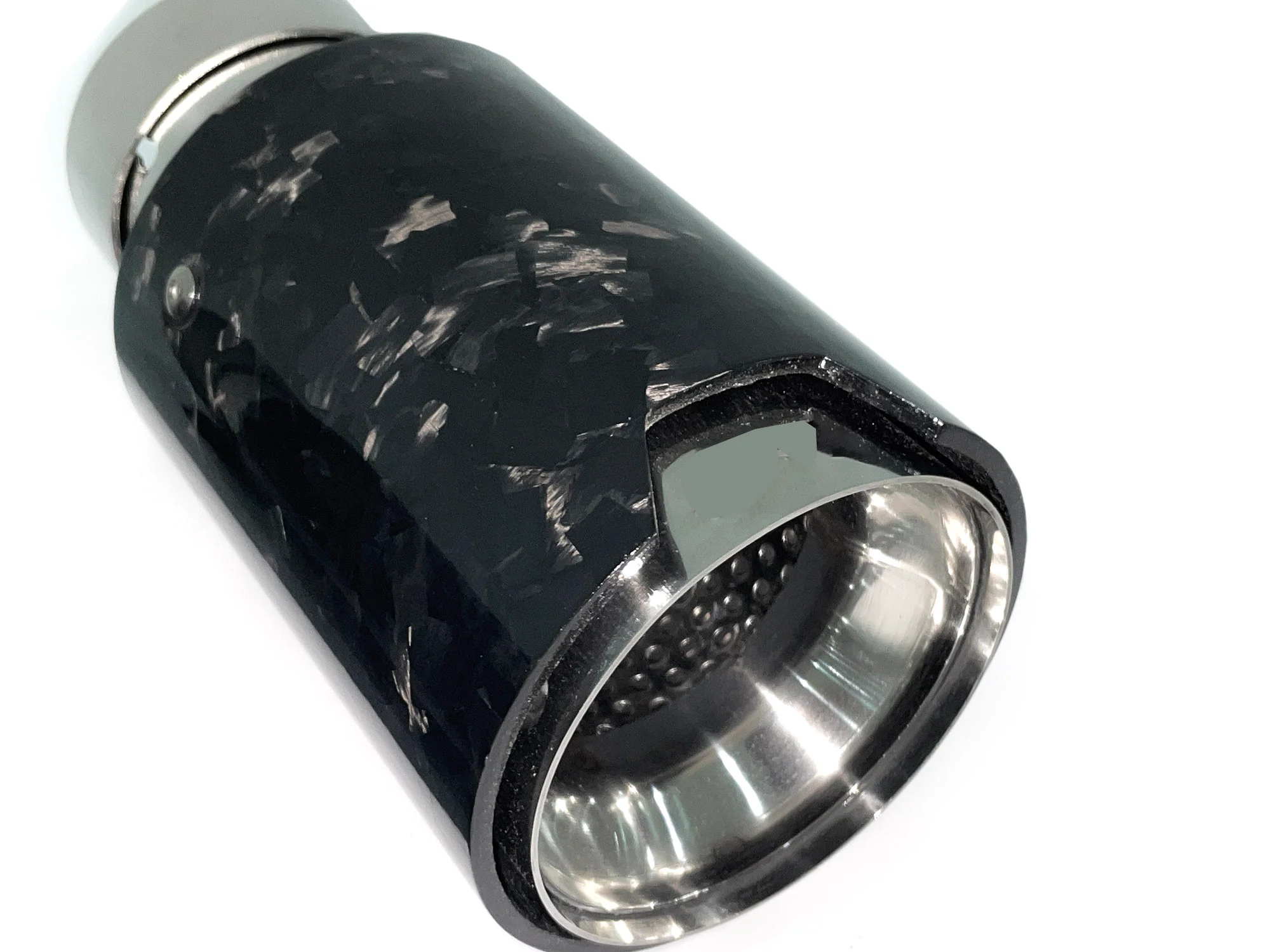 65mm Inlet Forged Carbon Steel Exhaust Tips Muffler Tailpipes - Image 10