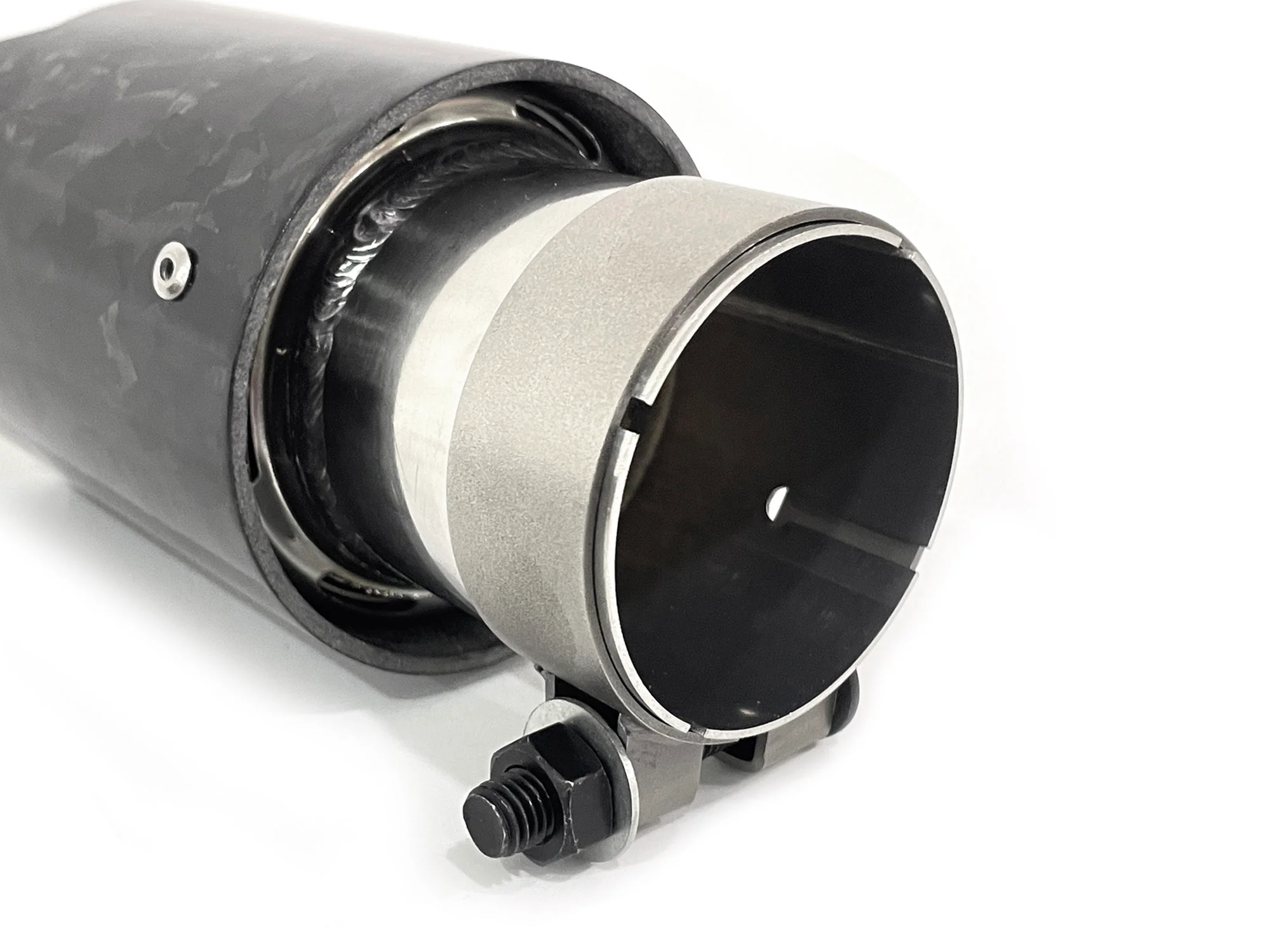 65mm Inlet Forged Carbon Steel Exhaust Tips Muffler Tailpipes - Image 11