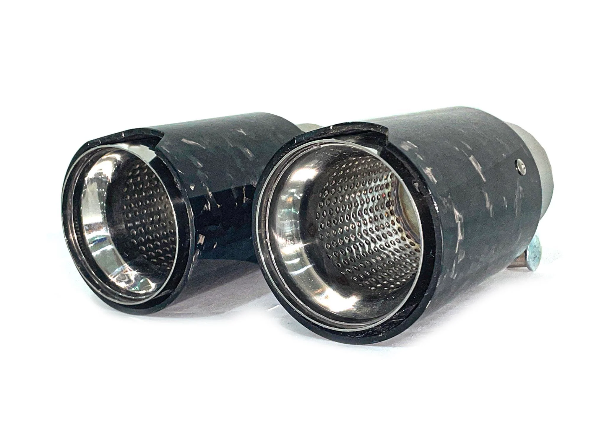 65mm Inlet Forged Carbon Steel Exhaust Tips Muffler Tailpipes - Image 8