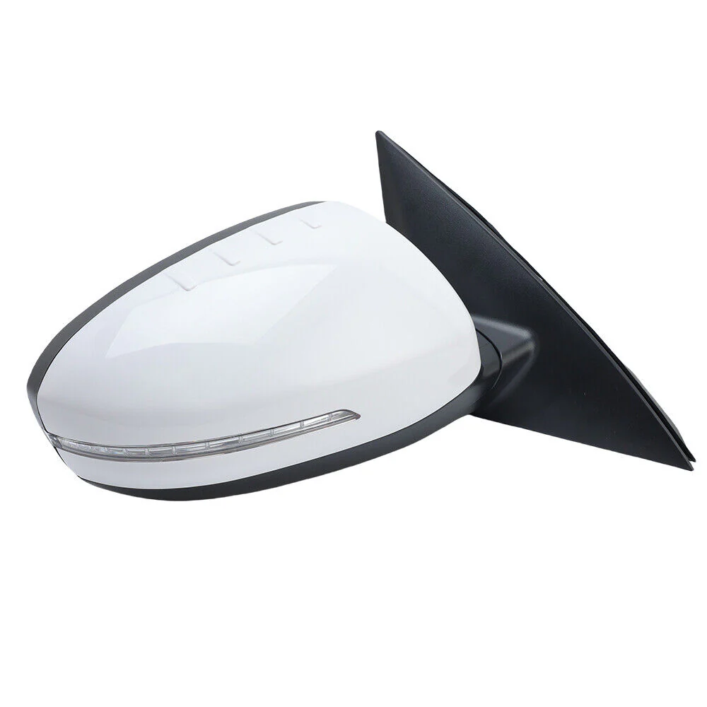6Pin Right&Left For Kia Optima 2014-2016 Side Mirror White Heated W/Turn Signal Light Manual Folding - Image 18