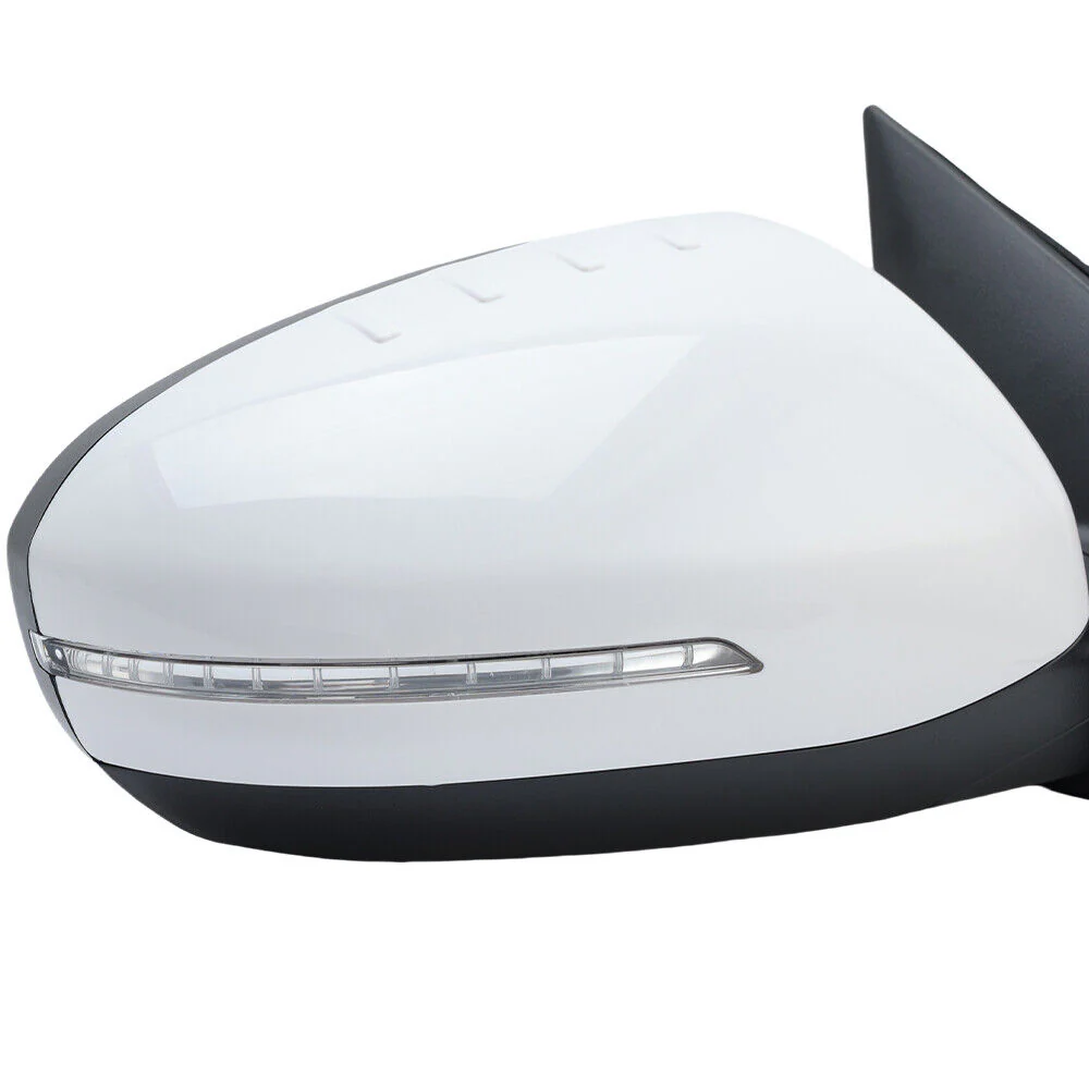 6Pin Right&Left For Kia Optima 2014-2016 Side Mirror White Heated W/Turn Signal Light Manual Folding - Image 8