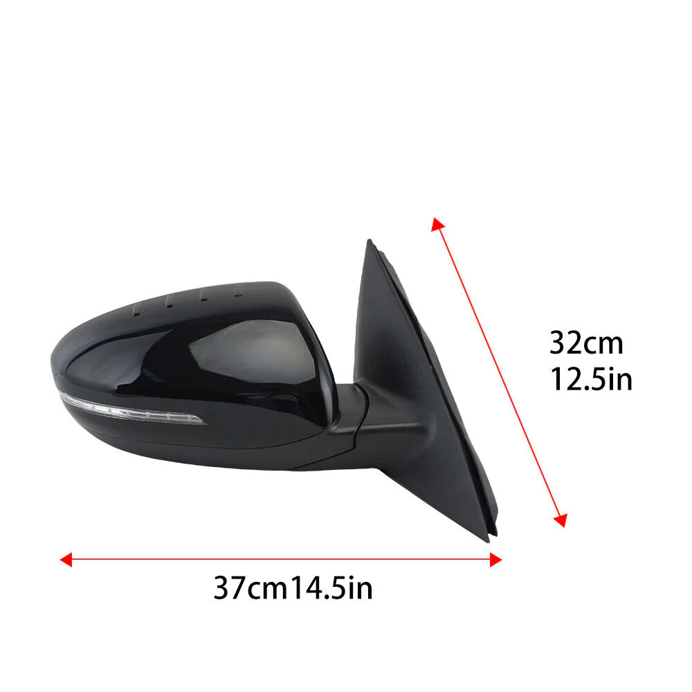 6Pin Right Side Mirror For Kia Optima 2014-2015 Heated Manual Fold Turn Signal Light - Image 7