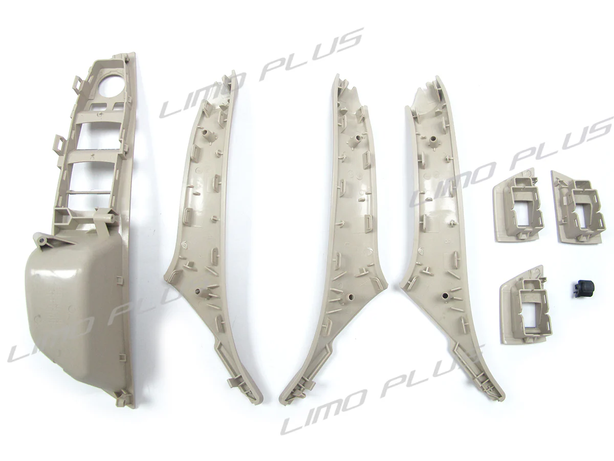 7Pcs Beige Interior Door Handle Window Lift Button Panel For BMW 5 Series F10 F11 M5 2010-2016 it34 - Image 6