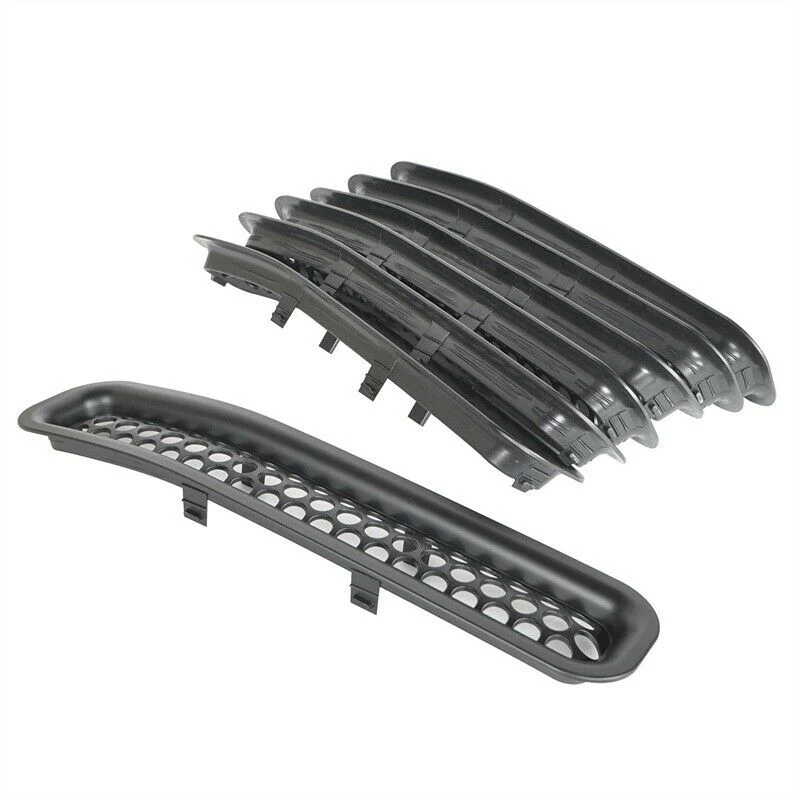 7PCS Front Grille Insert Mesh Grill Chip for Jeep Wrangler TJ 1997-2006 - Image 9