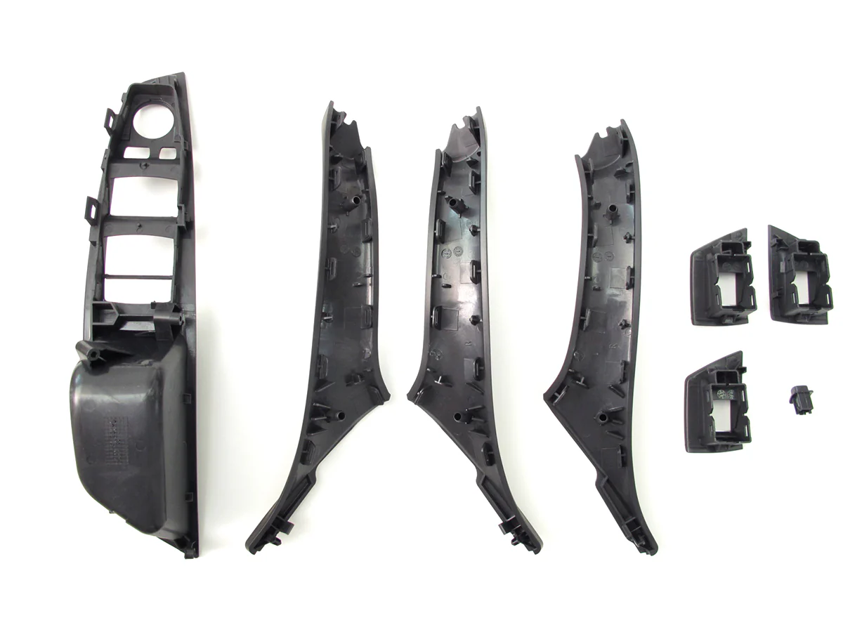 7pcs Inner Window Lift Switch Armrest Panel Door Handle Trim For BMW 5 Series F10 F11 2011-2016 it46 - Image 9