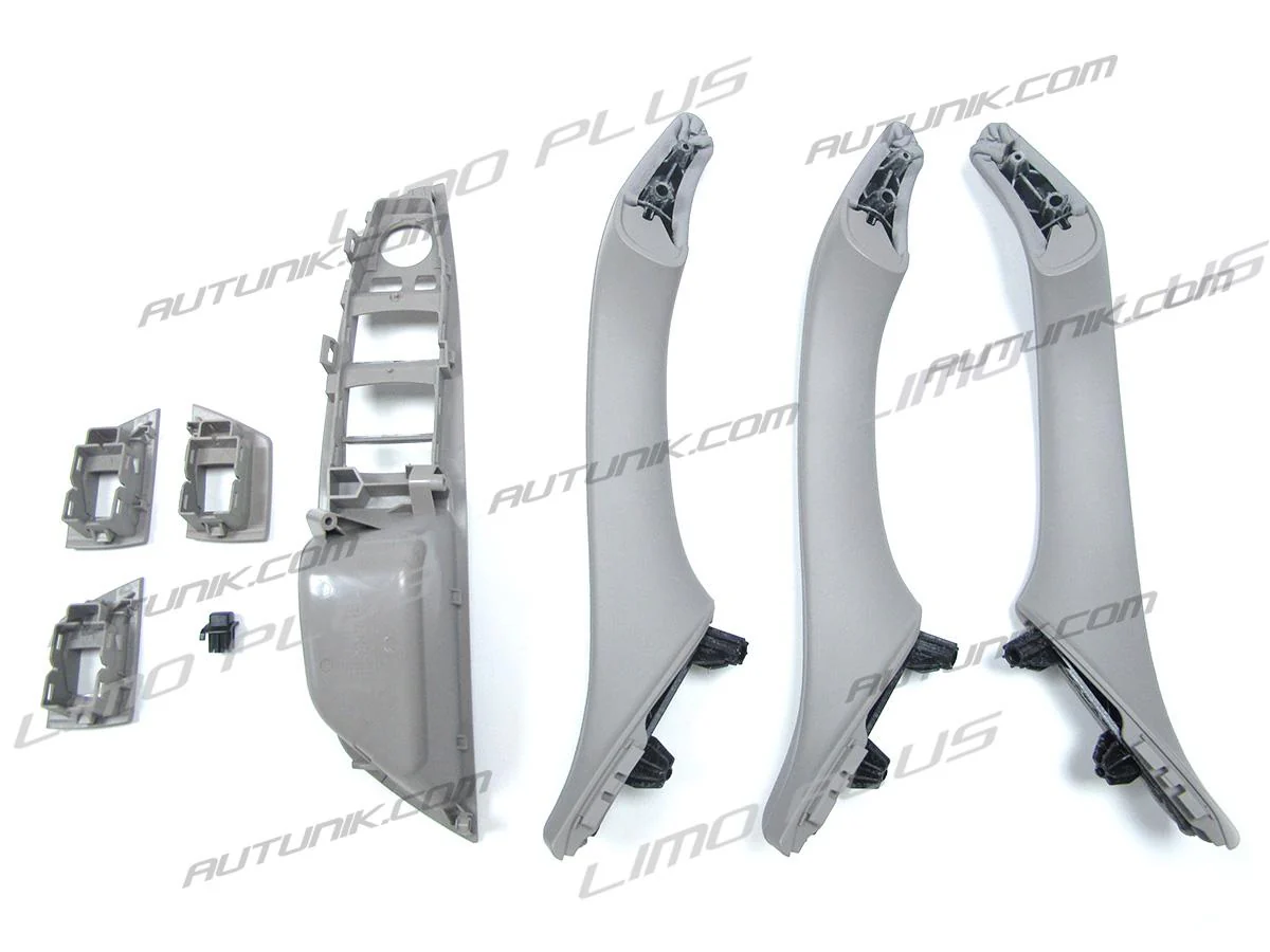 7pcs Leather Inner Interior Door Pull Handle Trim Cover For BMW 5 Series F10 F11 2010-2016 it38 - Image 10