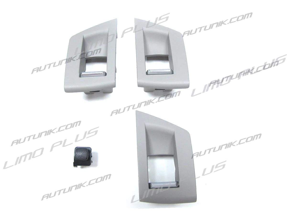 7pcs Leather Inner Interior Door Pull Handle Trim Cover For BMW 5 Series F10 F11 2010-2016 it38 - Image 7