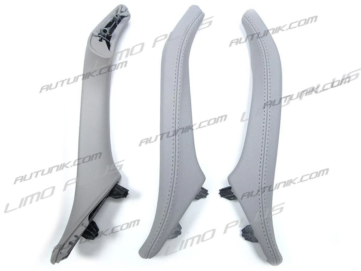 7pcs Leather Inner Interior Door Pull Handle Trim Cover For BMW 5 Series F10 F11 2010-2016 it38 - Image 8