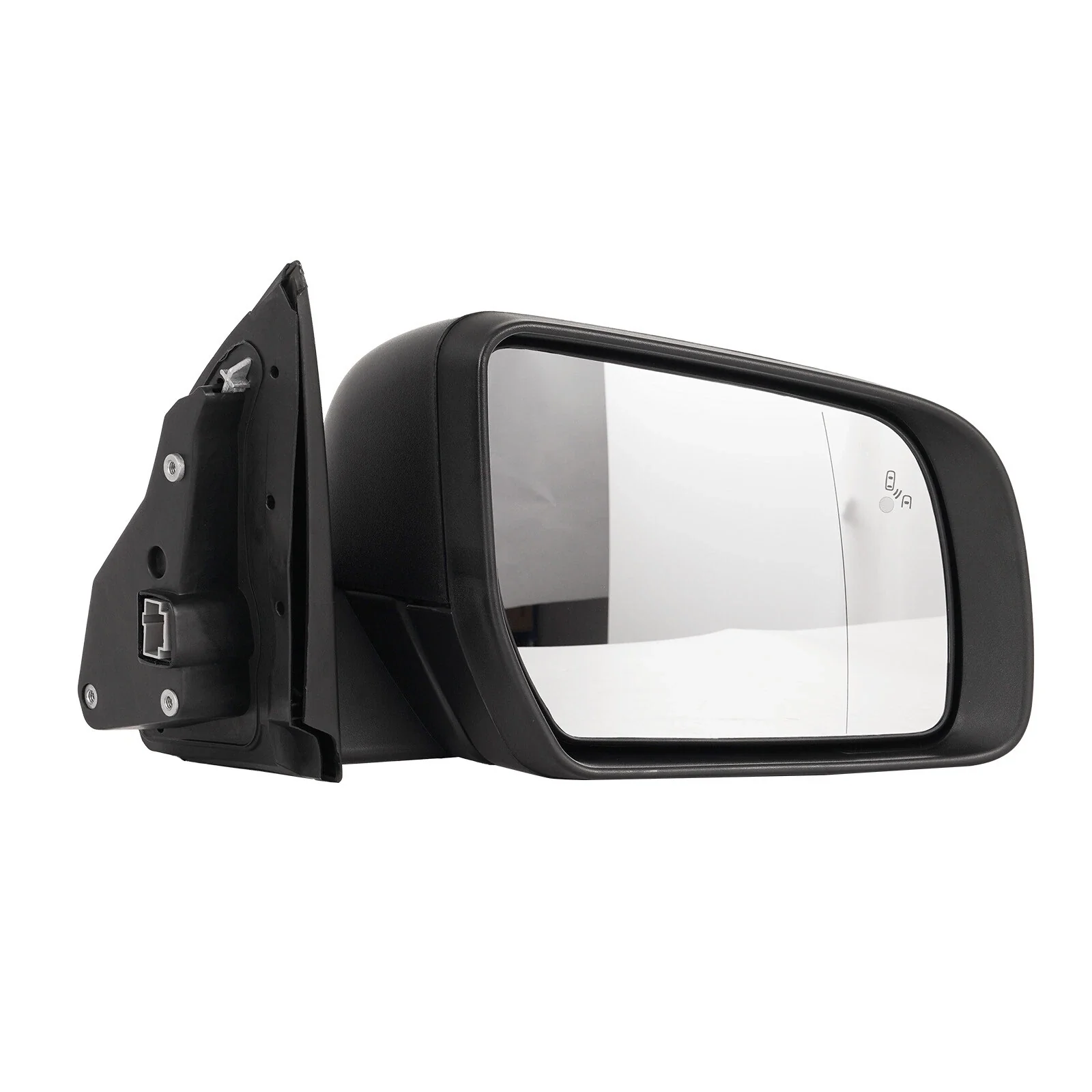 7Pin Right Side Mirror w/ Blind Spot Power Fold Non-Heated For 2019-2022 Ford Ranger Black - Image 12