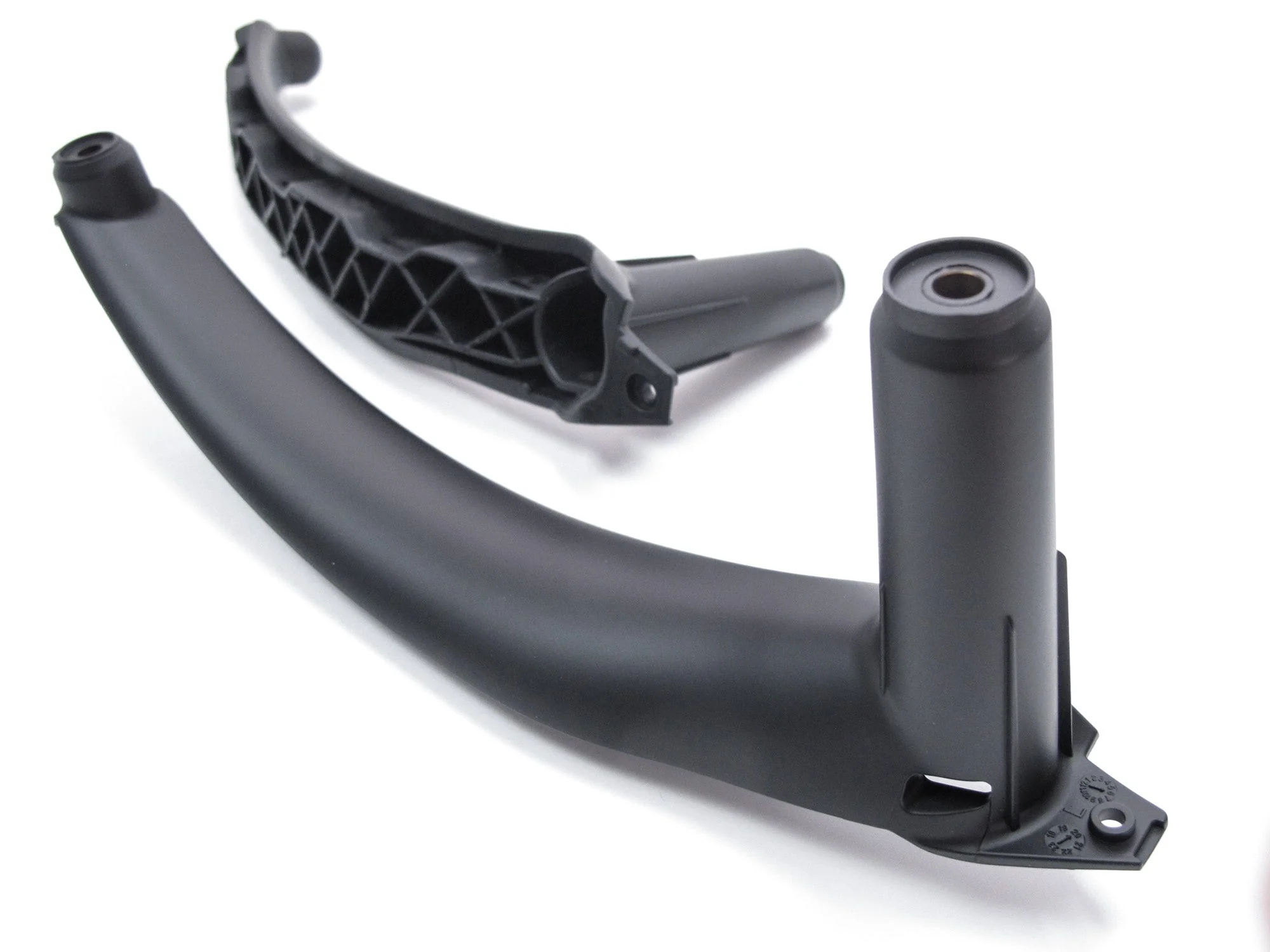 7x Black Leather Inner Interior Door Pull Handle Trim for BMW X5 E70 X6 E71 E72 it56 - Image 9