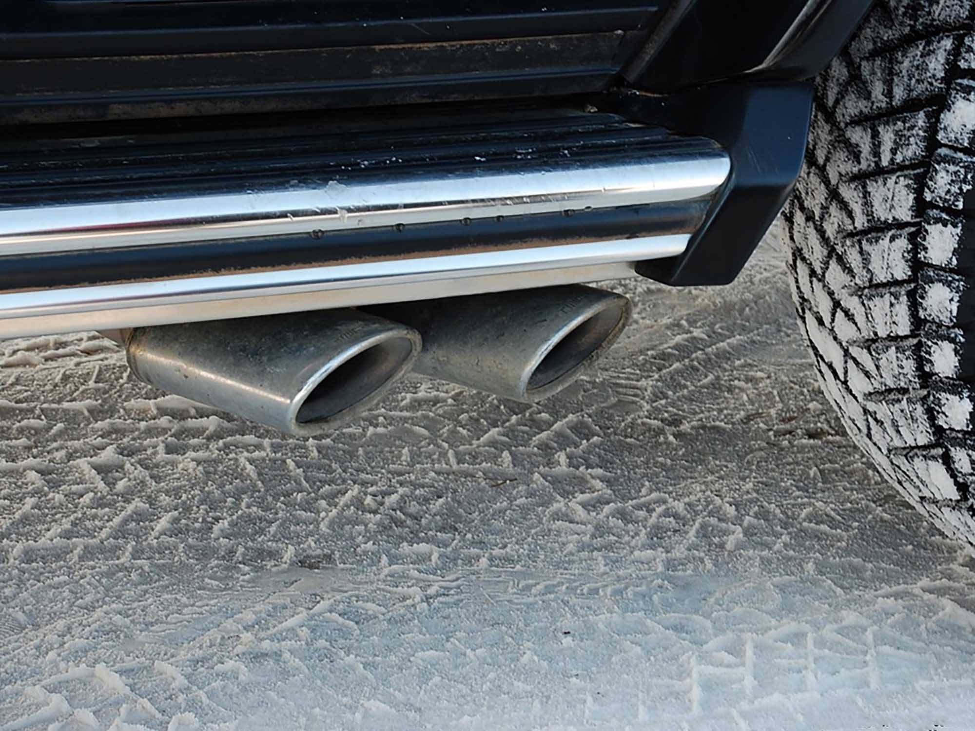 8pcs Quad Exhaust Tips Black For Mercedes G-Class W463 W464 G500 G550 G63 G65 2002-2024 - Image 3