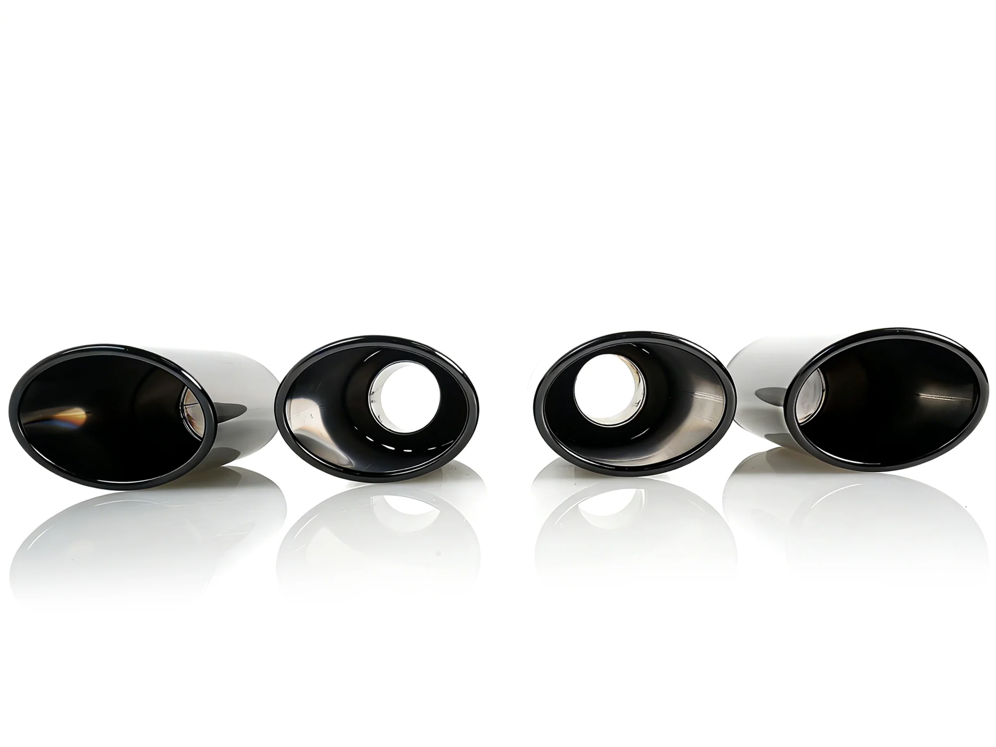 8pcs Quad Exhaust Tips Black For Mercedes G-Class W463 W464 G500 G550 G63 G65 2002-2024 - Image 6