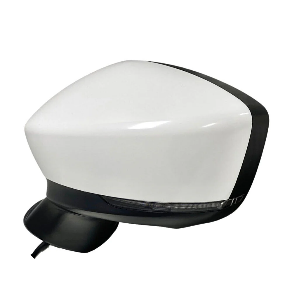 9Pin Left+Right Side Mirror White Non-Heated For Mazda 6 2017-2020 2021 Driver & Passenger - Image 4