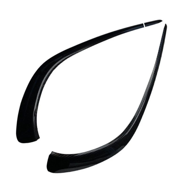 For 2020-2023 Mercedes CLA C118 AMG Sport Front Bumper Lip Splitter Canards Trim Glossy Black - Image 6
