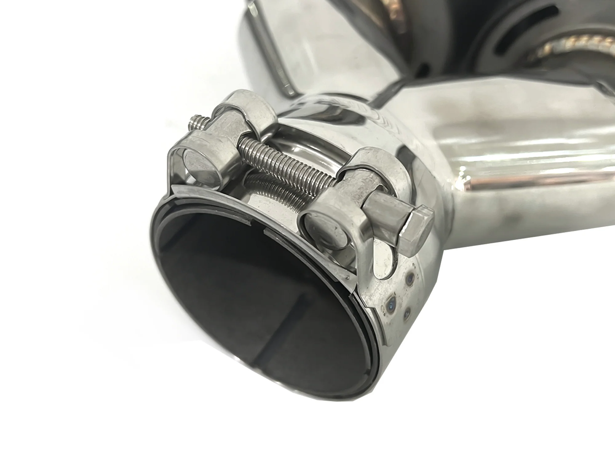 AK Style Matte Carbon Fiber Exhaust Tip Upgrade 65mm Inlet - Image 7