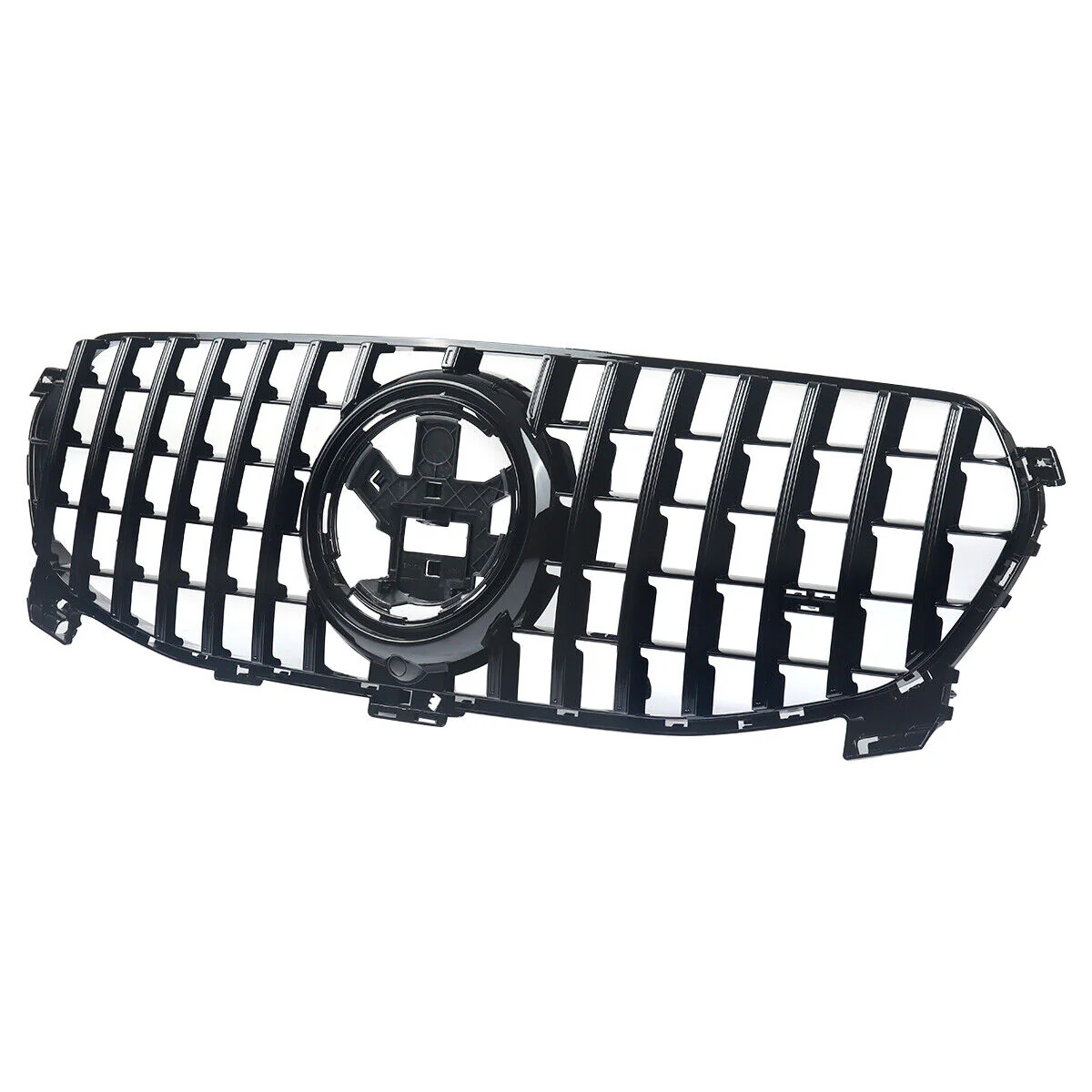 All Black Front GT Grille For Mercedes Benz X167 GLS450 GLS580 2020-2023 - Image 3