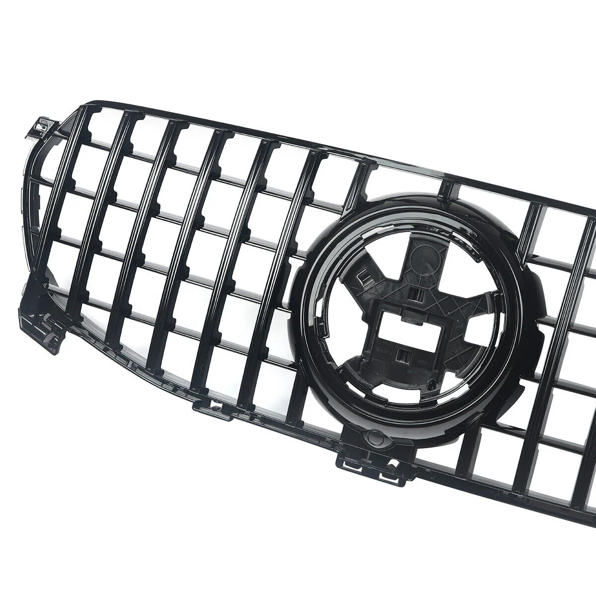 All Black Front GT Grille For Mercedes Benz X167 GLS450 GLS580 2020-2023 - Image 6