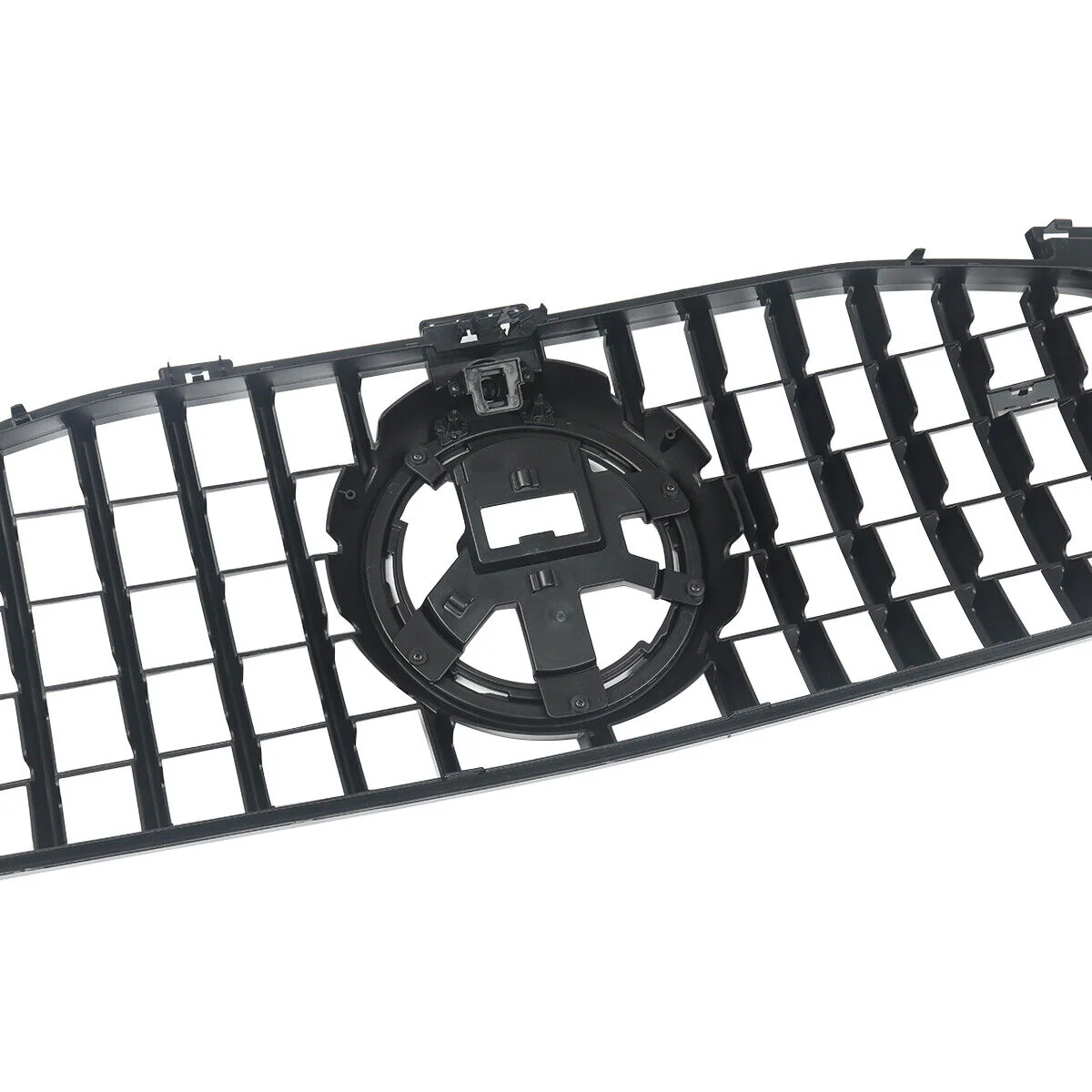 All Black Front GT Grille For Mercedes Benz X167 GLS450 GLS580 2020-2023 - Image 7