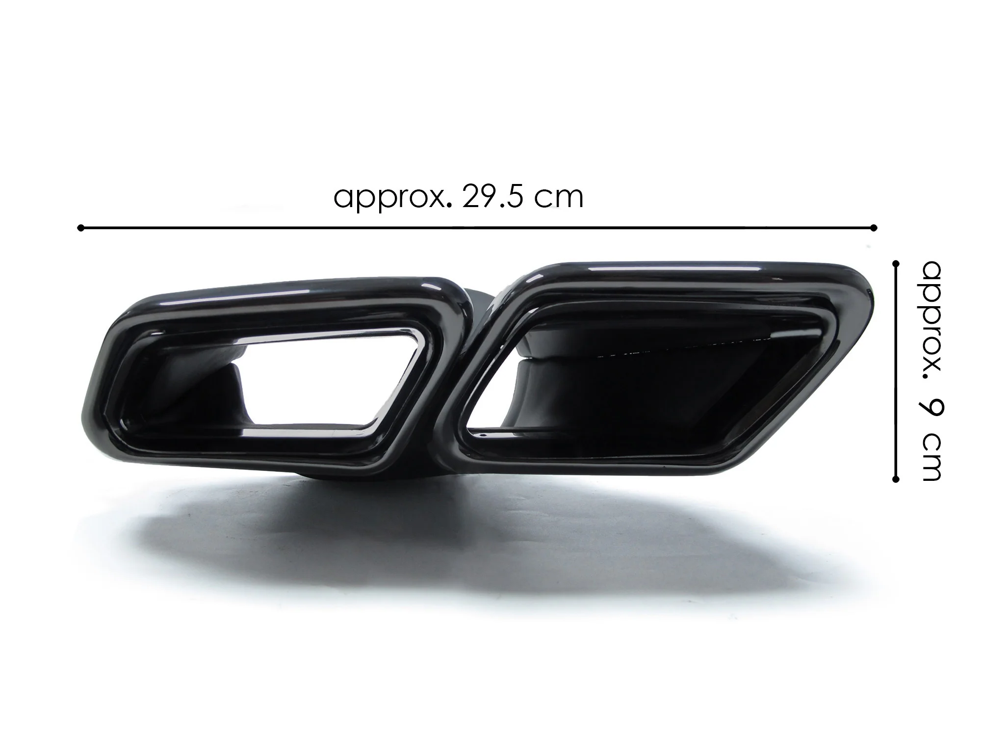 Exhaust Muffler Tips For Mercedes W212 W204 W222 S63 S65 CLS63 E63 SL65 AMG - Image 20