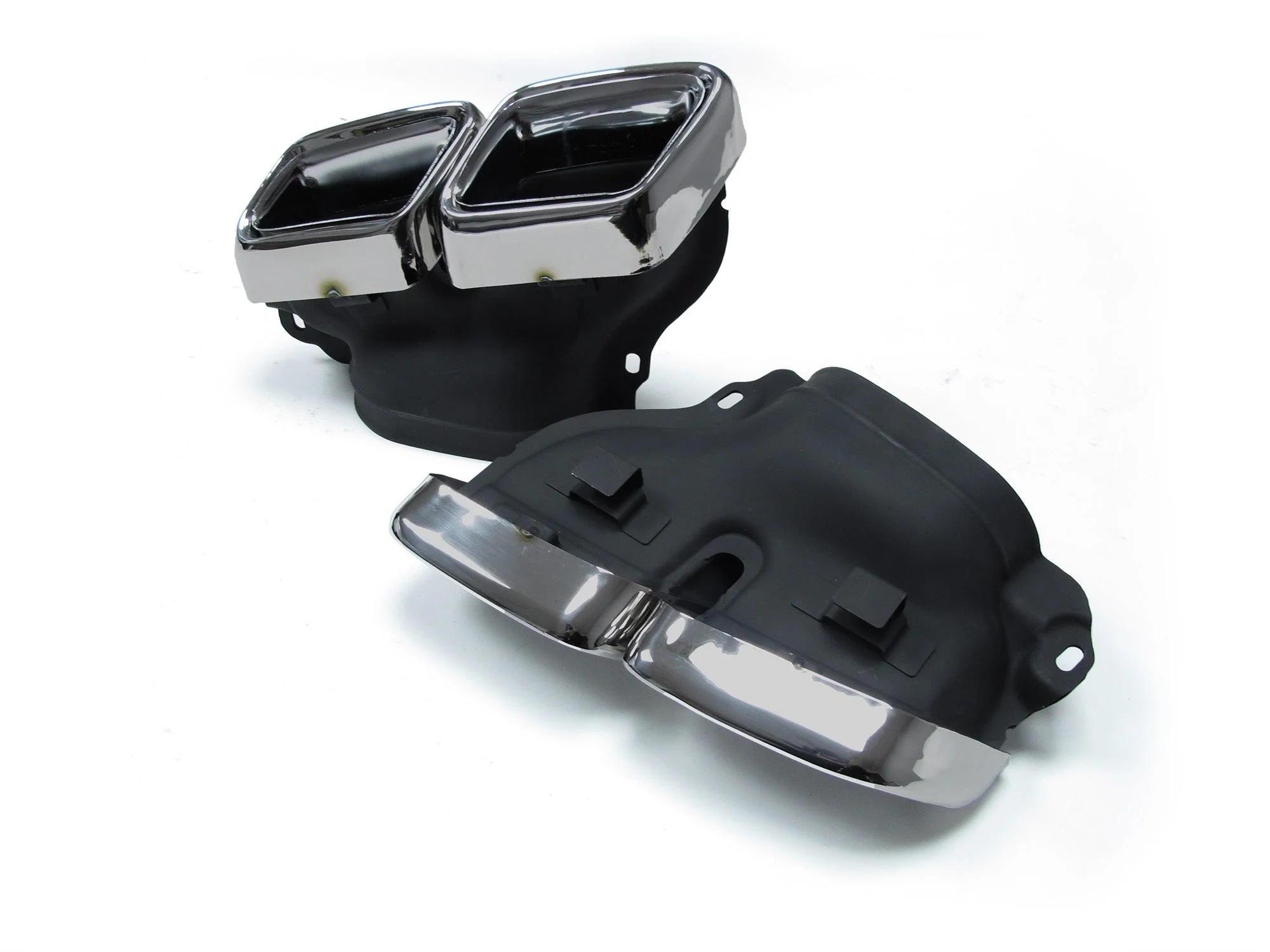 Exhaust Muffler Tips For Mercedes W212 W204 W222 S63 S65 CLS63 E63 SL65 AMG - Image 4