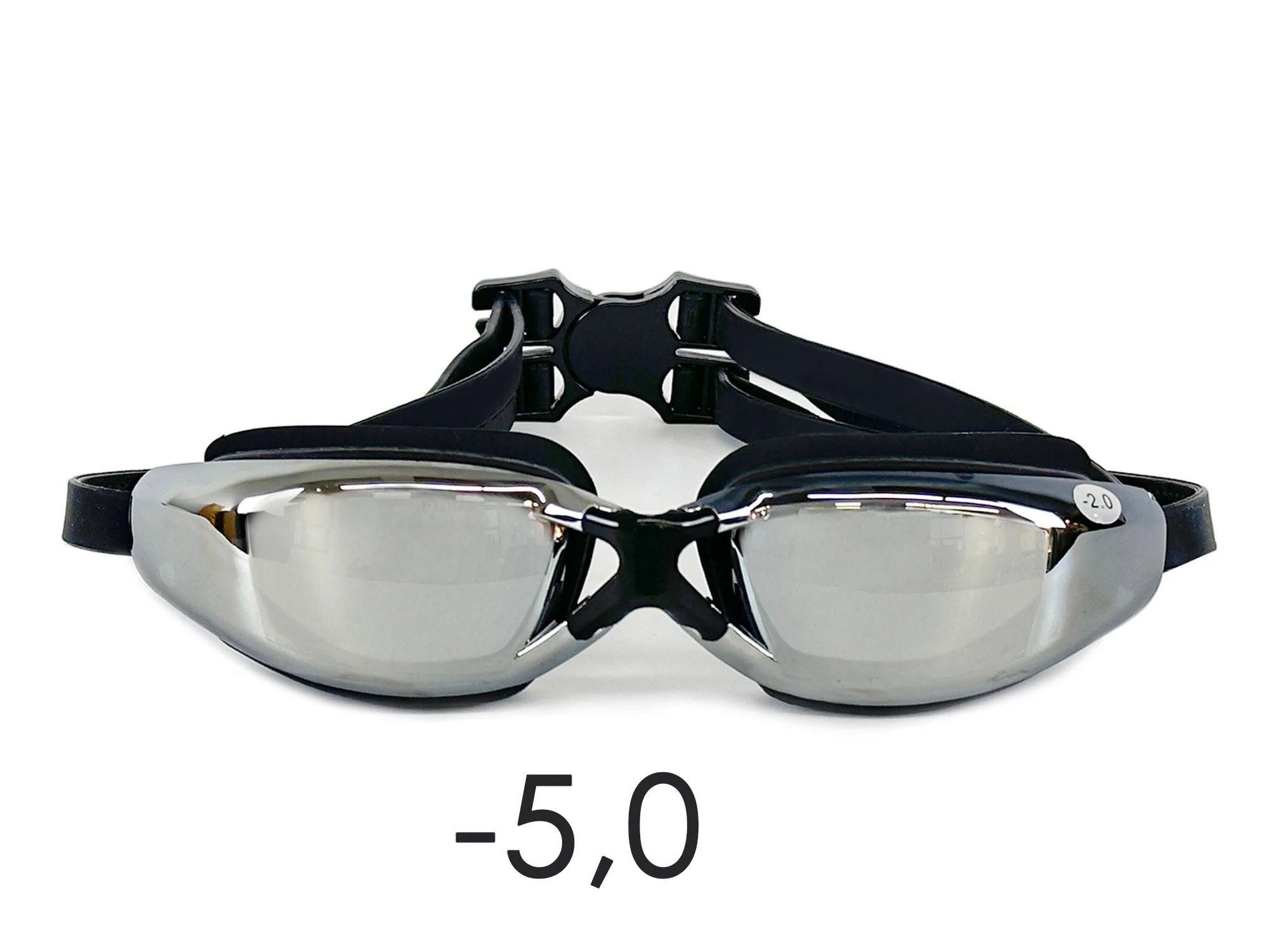 Anti-UV Mirror Swimming Goggles Anti-Fog Swim Glasses for Men and Women Nearsighted - Image 18