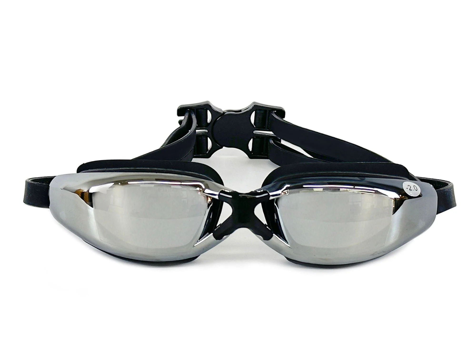 Anti-UV Mirror Swimming Goggles Anti-Fog Swim Glasses for Men and Women Nearsighted - Image 3