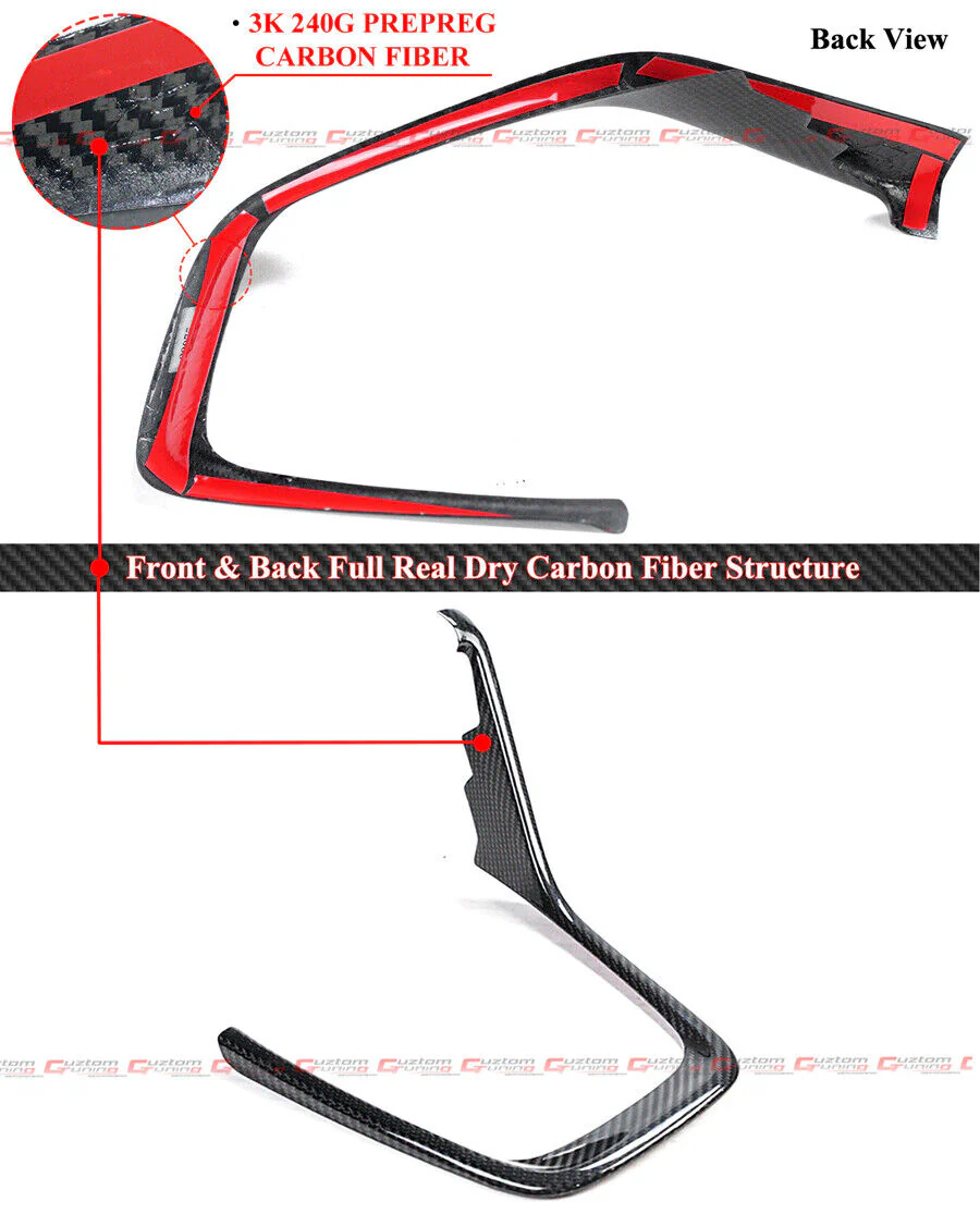 Auto Carbon Fiber Shift Console Panel Surrounding Kits For 2022-2025 Toyota 86 GR86 BRZ - Image 3