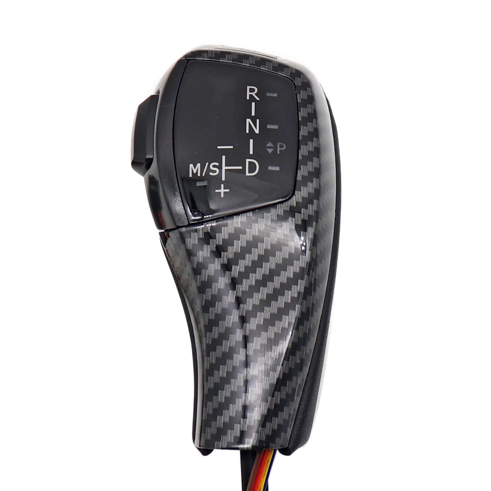 Automatic LED Shift Knob Gear Shifter for BMW E90 E92 E93 Carbon Fiber Style - Image 3