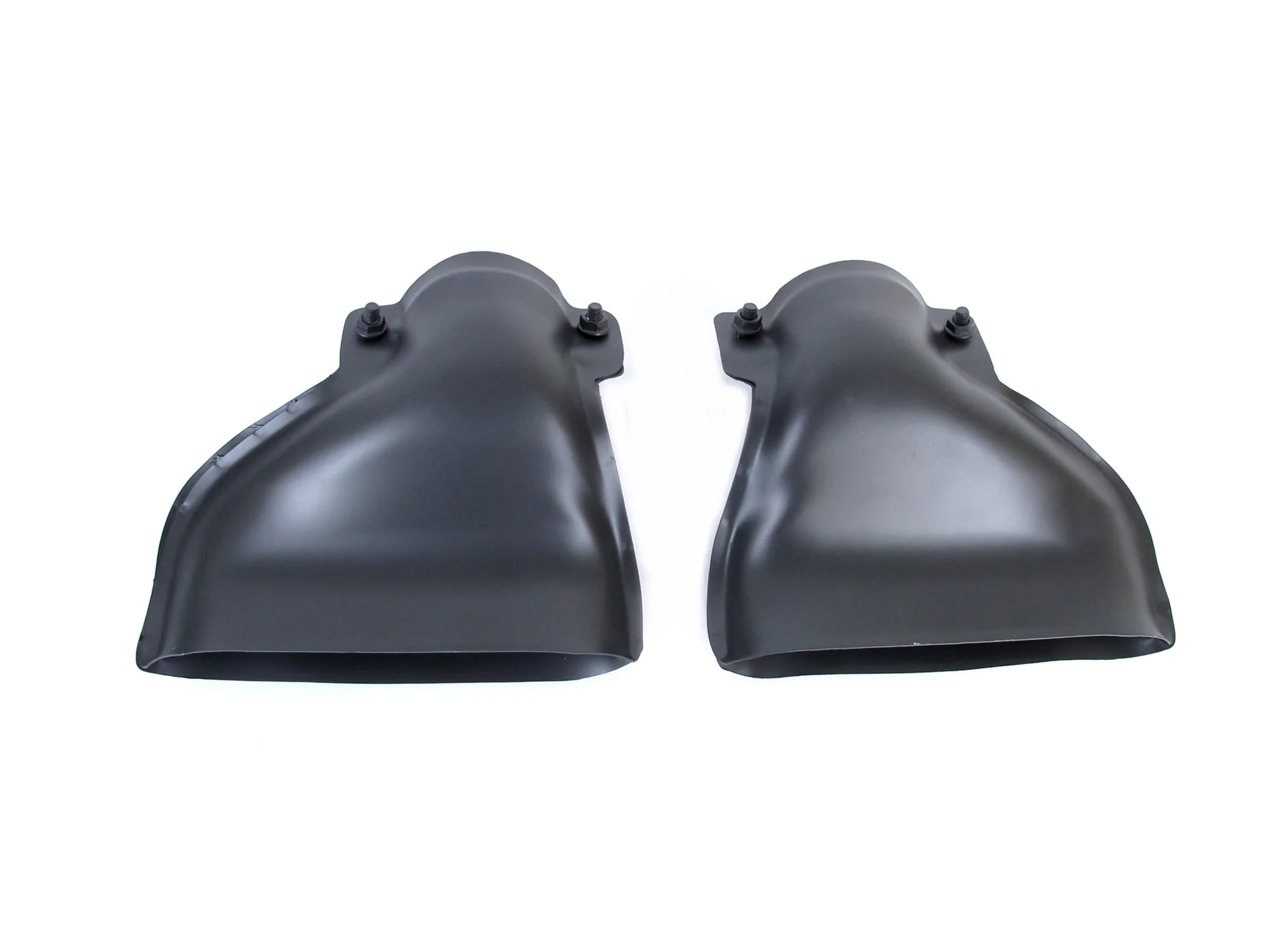 63mm Inlet Exhaust Tips Muffler Black For AUDI A6 C8 A7 2019-2024 Refit to S6 S7 - Image 12