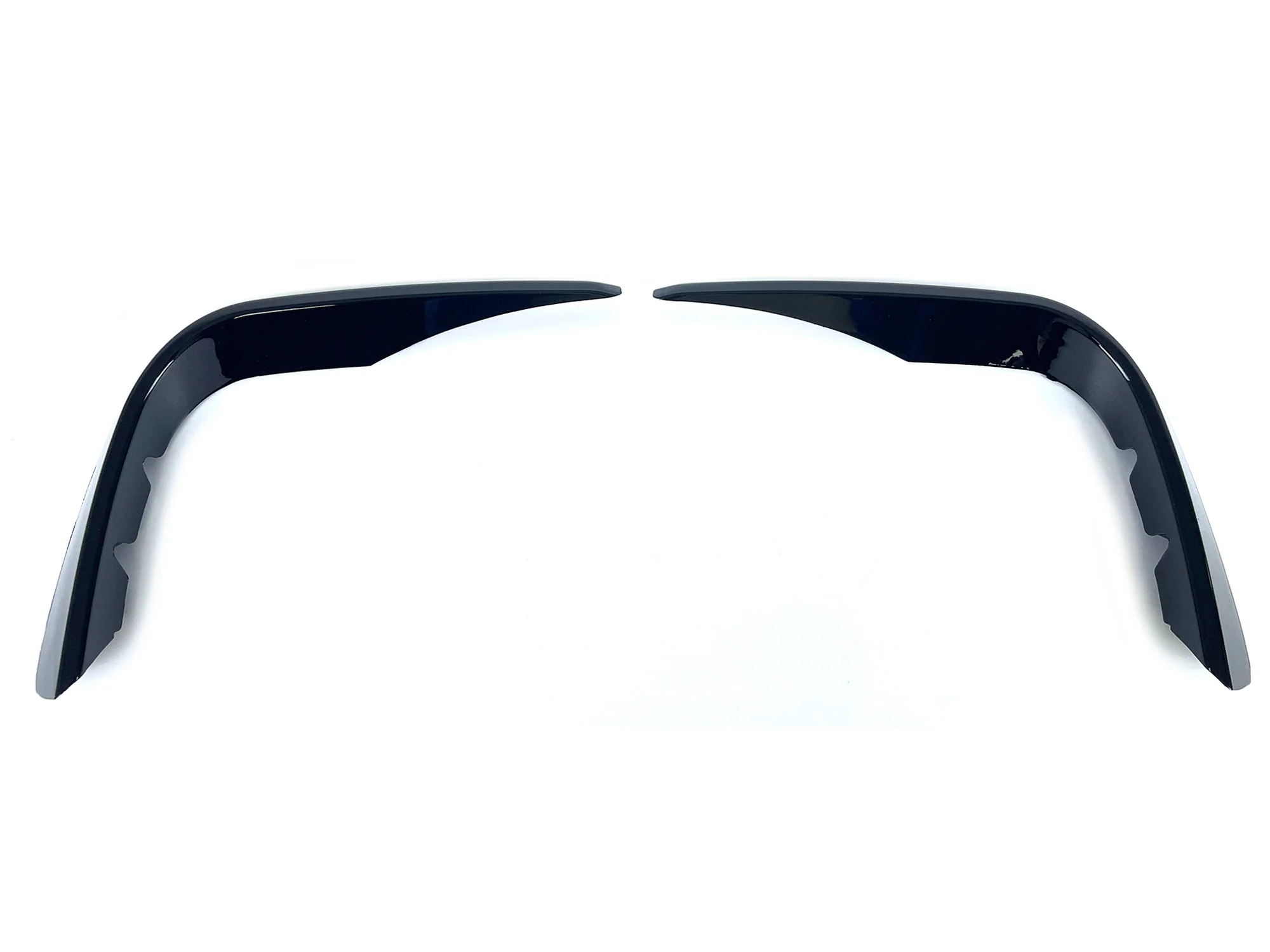 Black Front Canards Splitter Air Vent Trim for Mercedes GLC X253 C253 AMG 2016-2018 2019 pz109 - Image 14