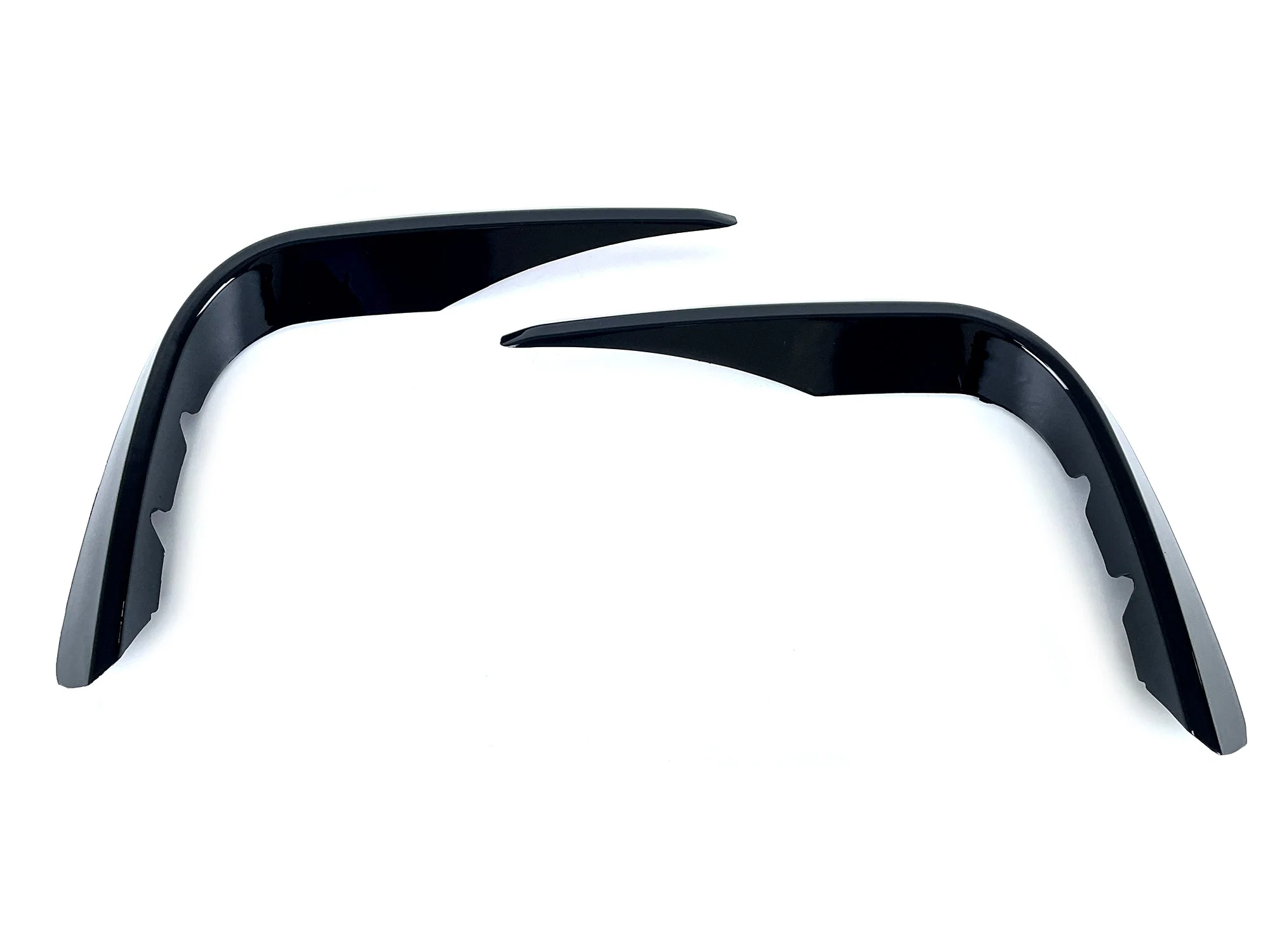 Black Front Canards Splitter Air Vent Trim for Mercedes GLC X253 C253 AMG 2016-2018 2019 pz109 - Image 15