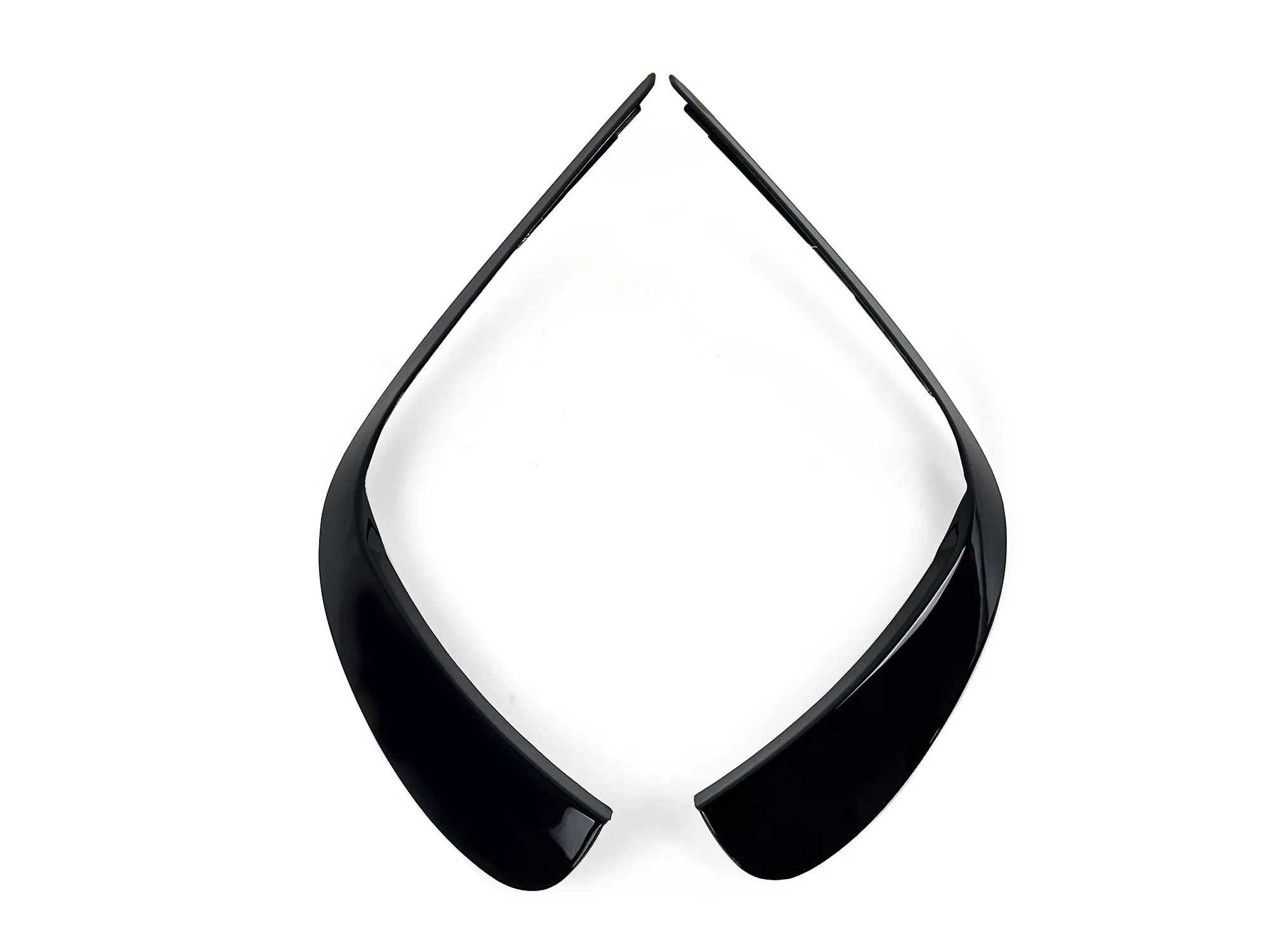 Black Front Canards Splitter for Mercedes E Class W213 S213 C238 A238 AMG Line 2021-2023 - Image 9