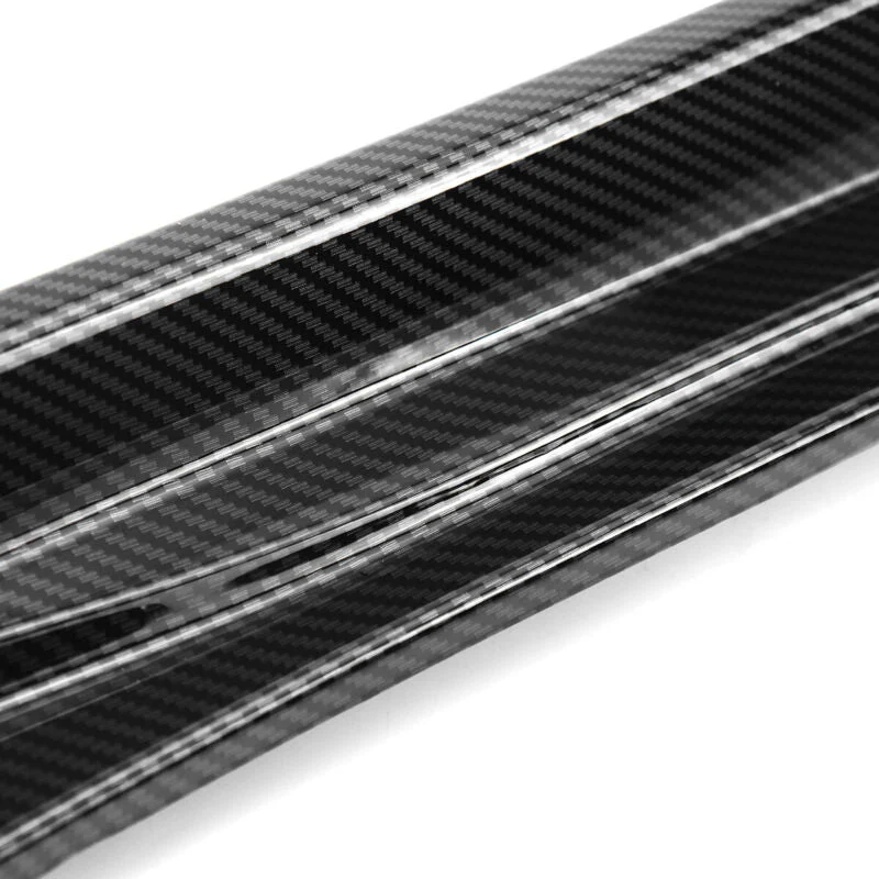 Carbon Fiber Look Rear Bumper Side Canards Aprons for Infiniti Q50 2014-2024 Rear Spats - Image 7