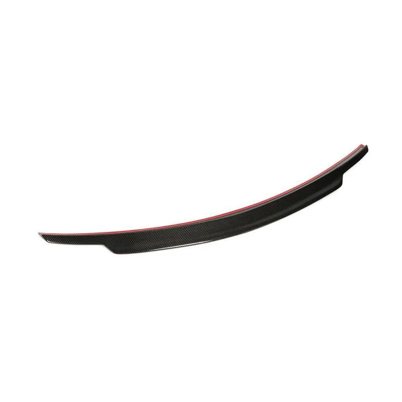 Real Carbon Fiber Rear Trunk Spoiler Wing for Mercedes Benz W204 Sedan C300 C350 C63 2008-2014 - Image 4