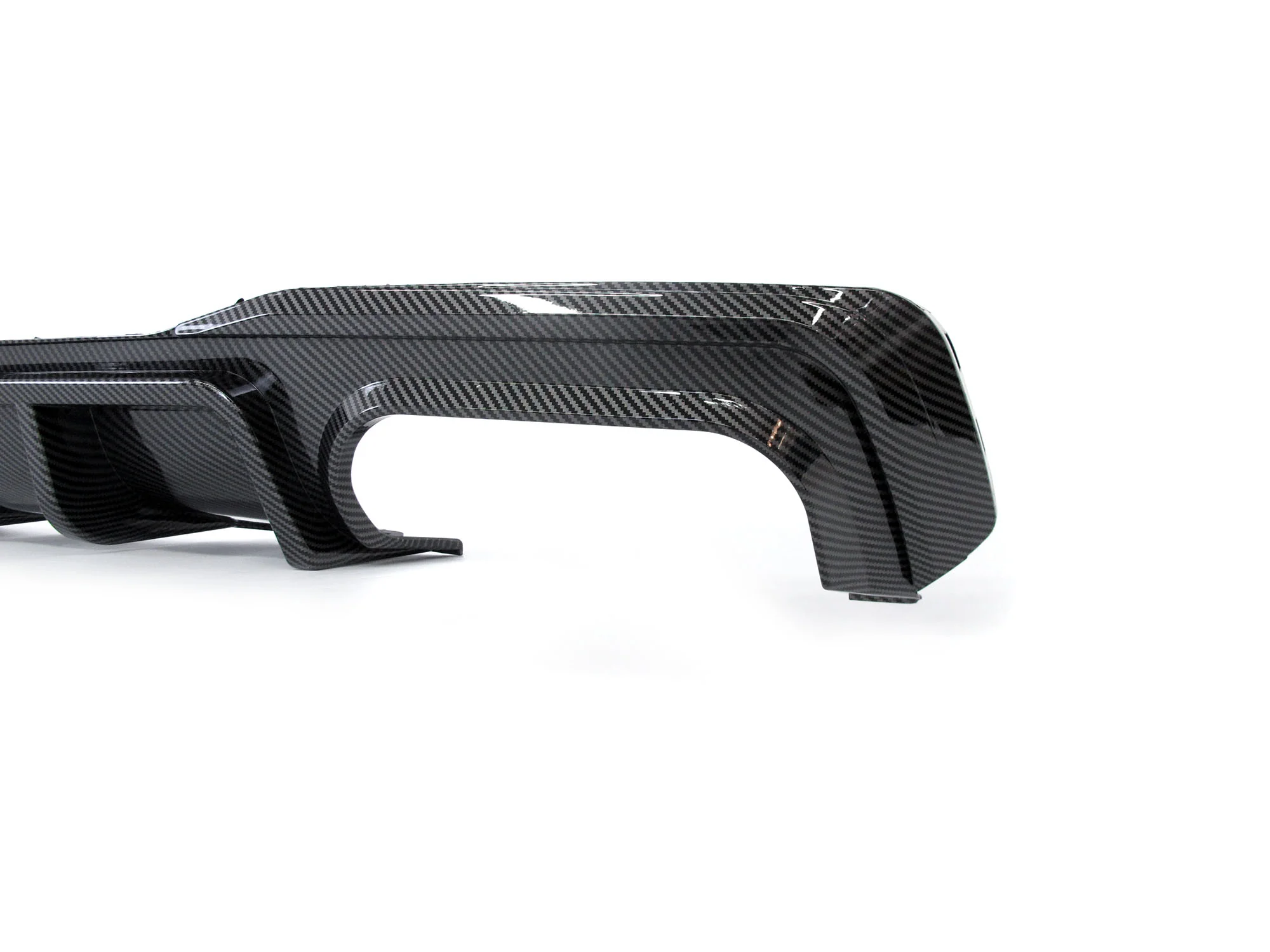 Carbon Look Difffuser + Black Exhaust Tips For AUDI A7 C8 S-line 2019-2024 di154 - Image 22