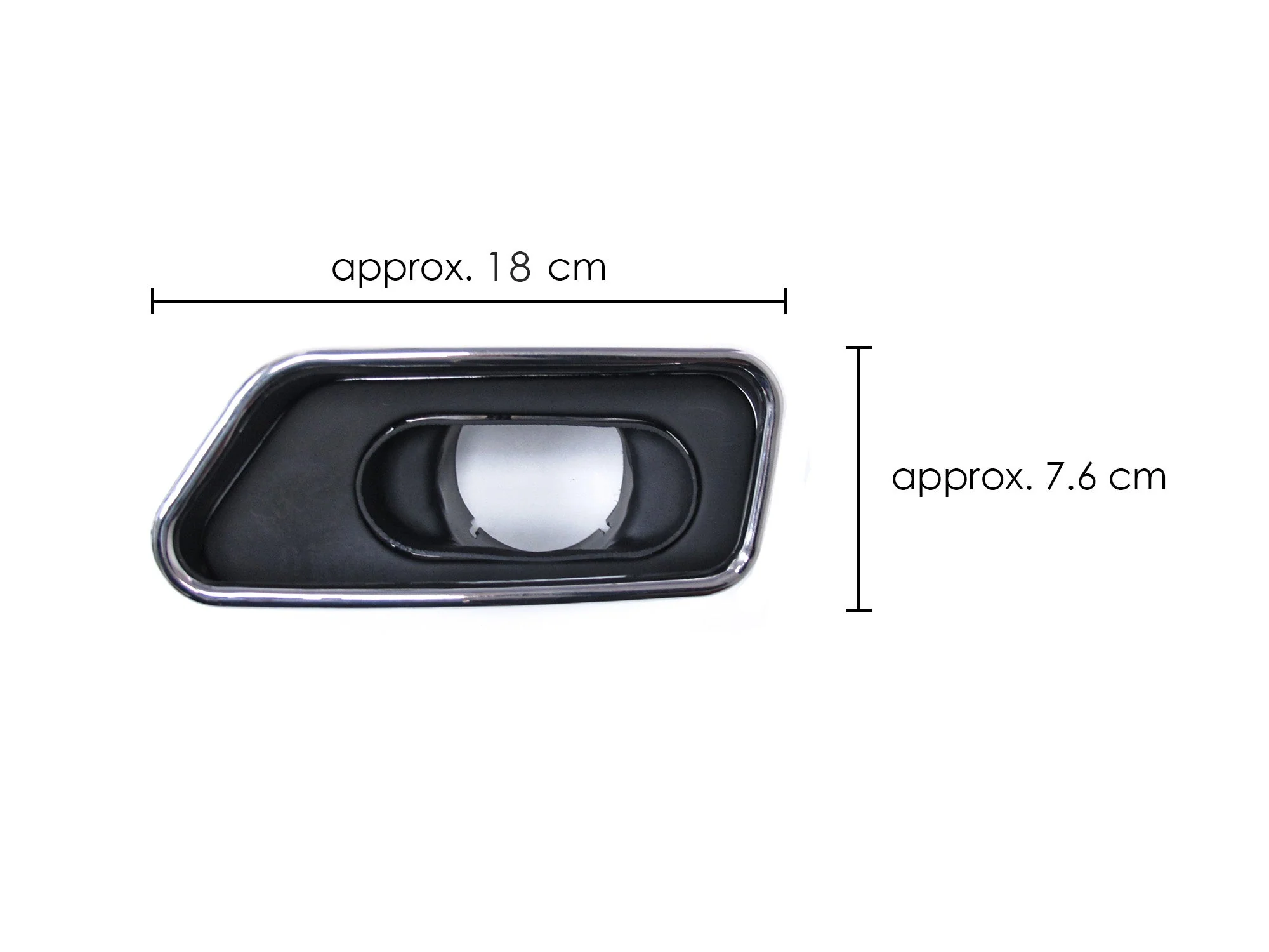 Black/Chrome Exhaust Tips For BMW F10 F11 550i 550d M Sport 2010-2016 - Image 10