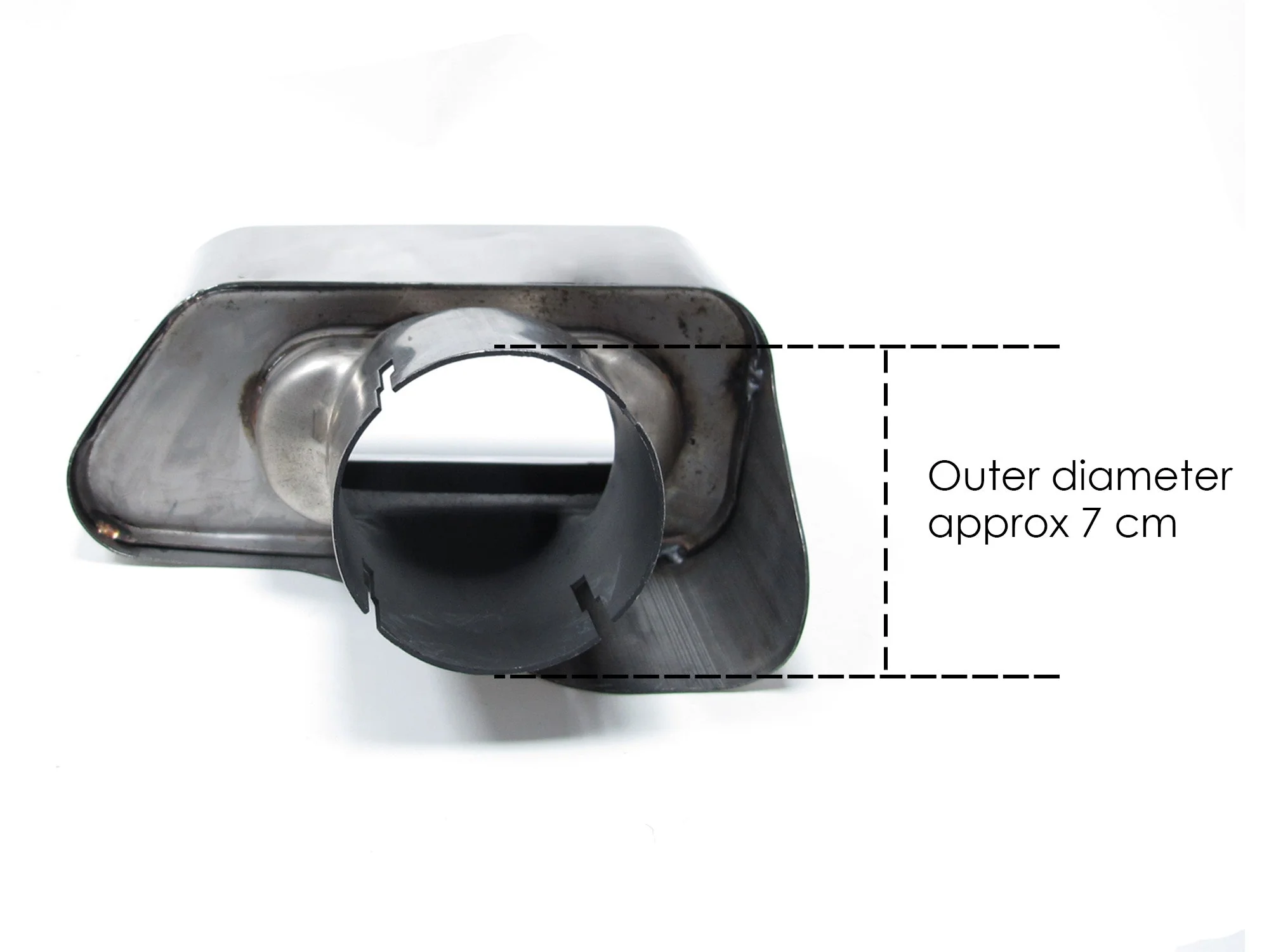 Black/Chrome Exhaust Tips For BMW F10 F11 550i 550d M Sport 2010-2016 - Image 11