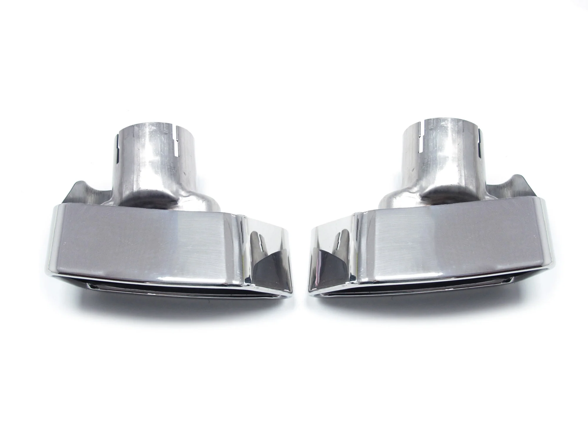 Black/Chrome Exhaust Tips For BMW F10 F11 550i 550d M Sport 2010-2016 - Image 16