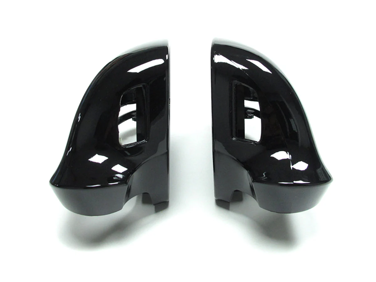 Gloss Black Mirror Cover Caps for Audi A3 8P A4 B8 A5 A6 C6 Q3 (No Side Assist) - Image 19