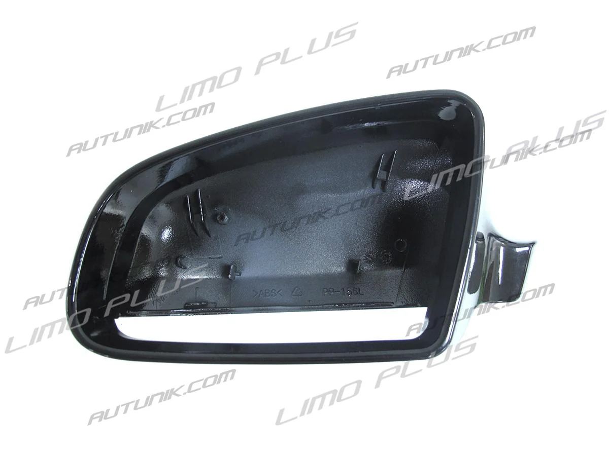 Pair Gloss Black Side Mirror Cover Caps Replace For AUDI A4 B7 B6 2002-2008 mc53 - Image 10
