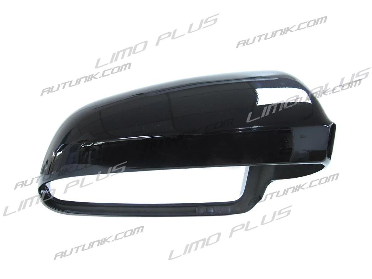 Pair Gloss Black Side Mirror Cover Caps Replace For AUDI A4 B7 B6 2002-2008 mc53 - Image 7