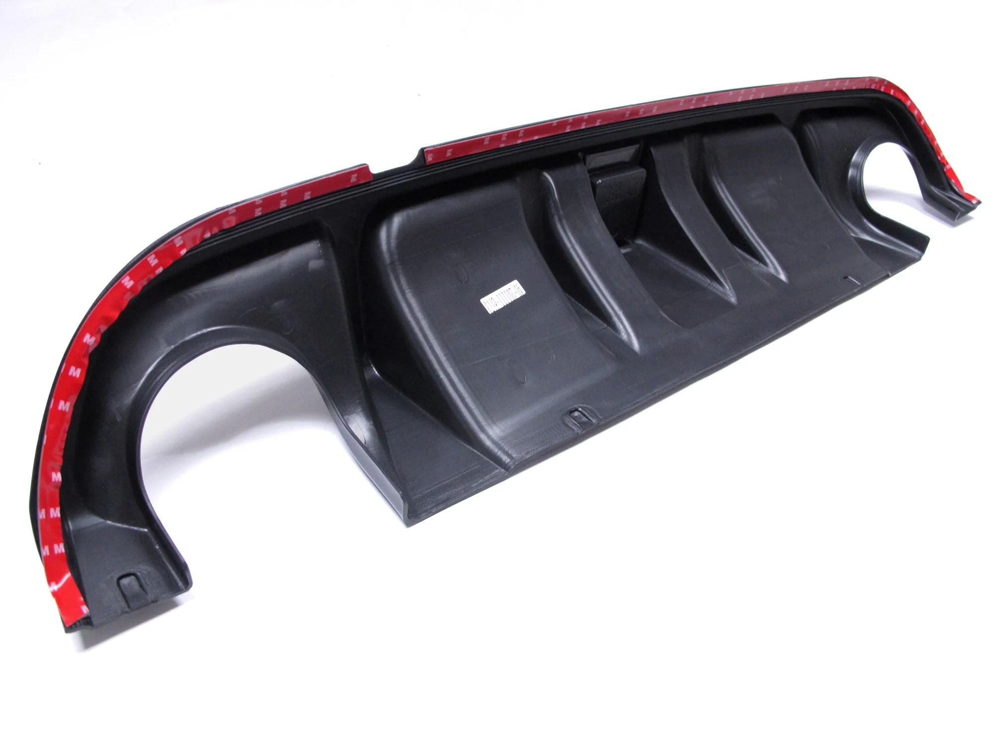 Gloss Black Rear Bumper Diffuser w/ Brake Light For Infiniti Q50 2014-2017 - Image 7