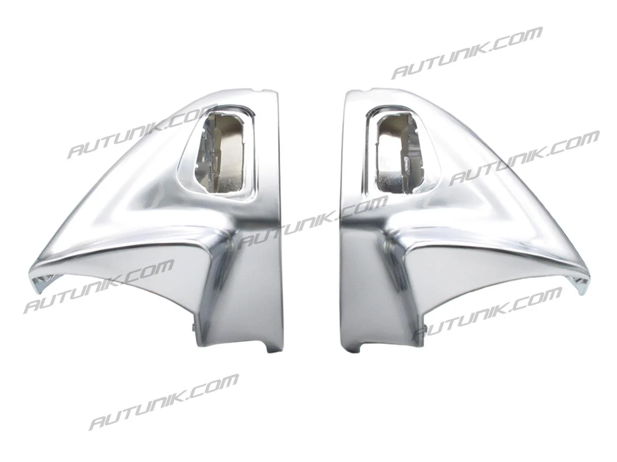 Matte Chrome Side Mirror Cover Caps Replace For AUDI A6 C7 S6 RS6 2012-2018 with Lane Assist mc15 - Image 11