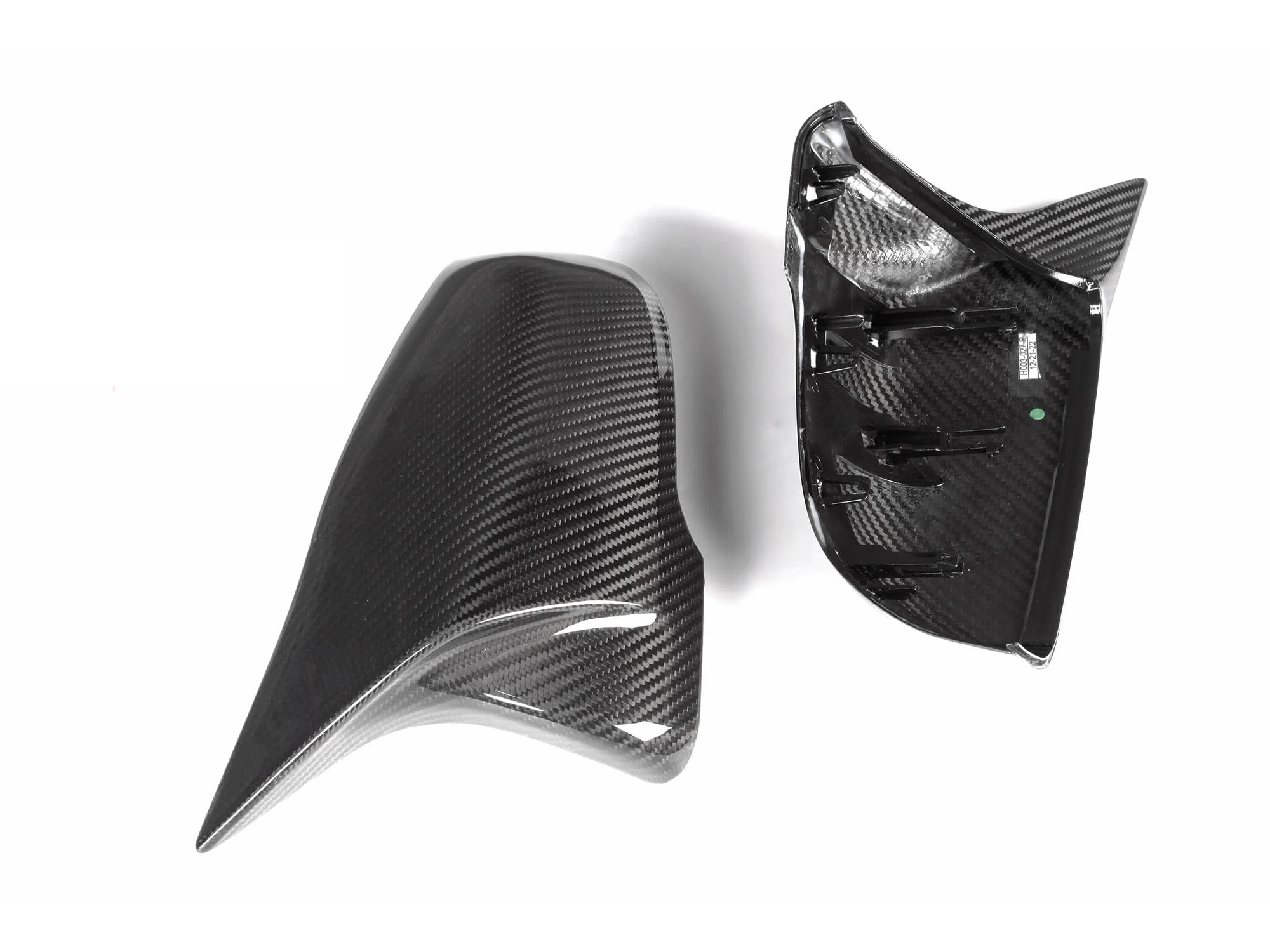 Dry Carbon Fiber Mirror Cover Caps Replace for Toyota A90 Supra 2020-2026 - Image 7
