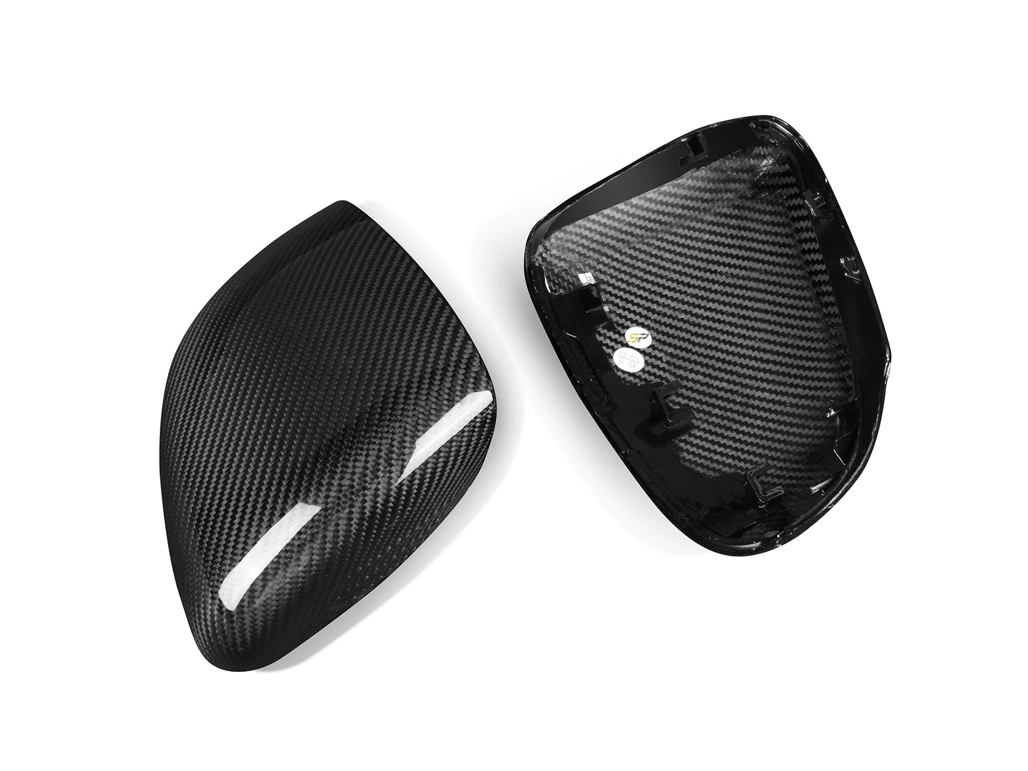 100% Dry Carbon Fiber Mirror Cover Caps Replace for Mercedes A-Class W177 CLA C118 W118 2020-2023 mc158 - Image 10
