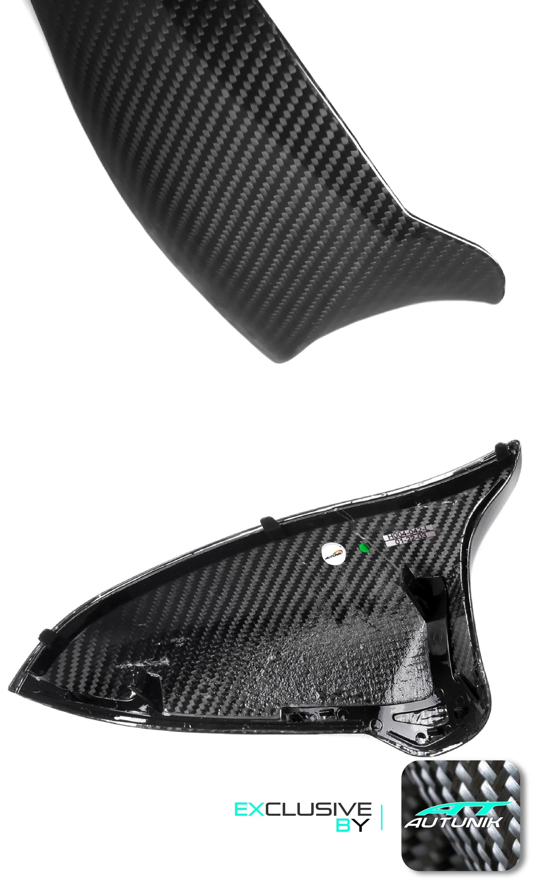 Dry Carbon Fiber Mirror Caps for BMW M3 F80 M4 F82 M2 F87 M-Style Mirror Cover mc151 - Image 5