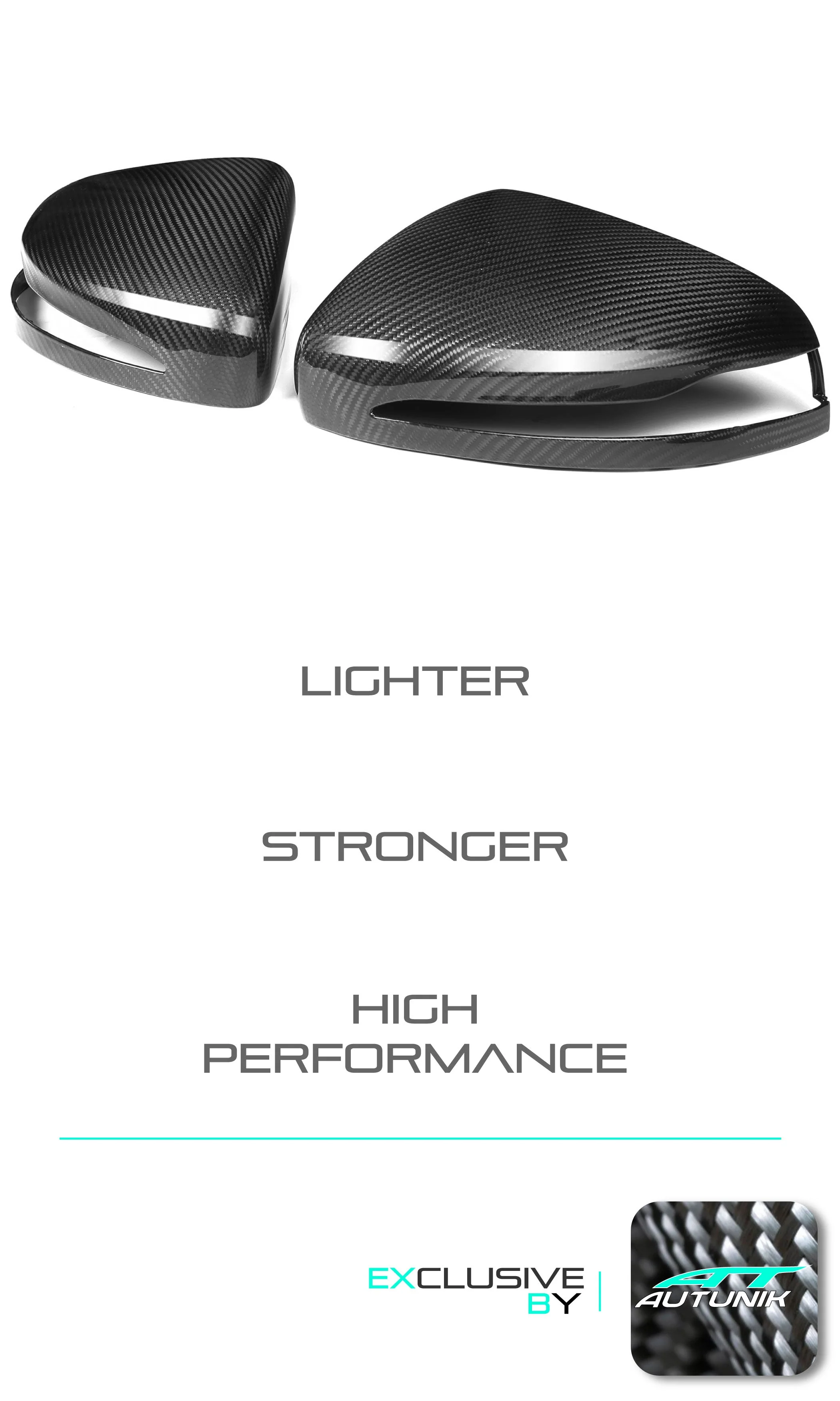 Dry Carbon Fiber Mirror Covers Replace for Mercedes G-Class W464 GLE W167 GLS X167 2020+ mc156 - Image 4