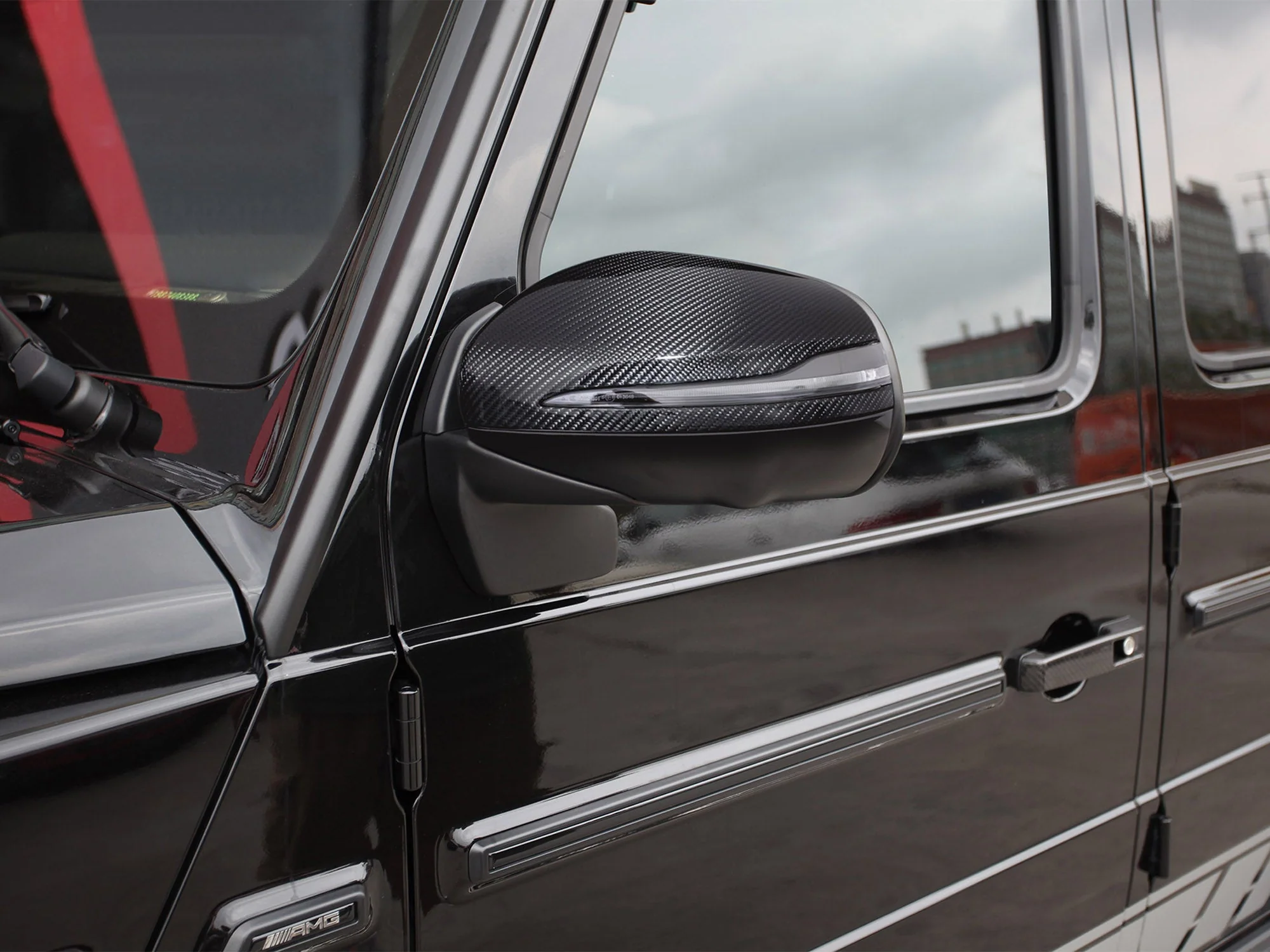 Dry Carbon Fiber Mirror Covers Replace for Mercedes G-Class W464 GLE W167 GLS X167 2020+ mc156 - Image 7